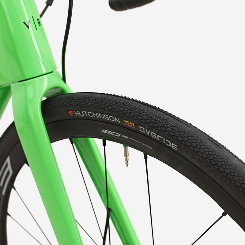 Velo de route endurance Allroad SRAM APEX AXS 1x12V, NCR CF vert, série limitée