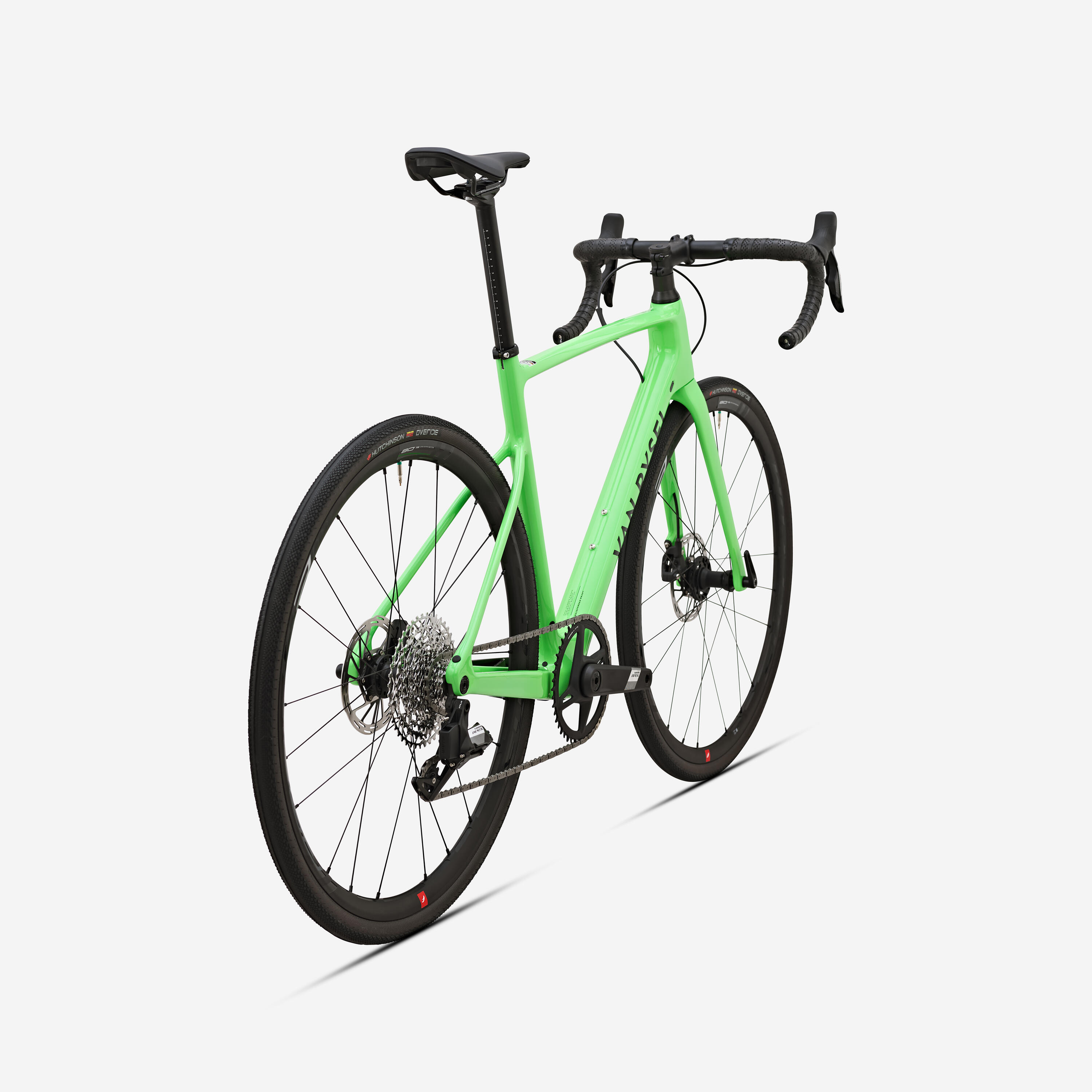 Velo de route endurance Allroad SRAM APEX AXS 1x12V, NCR CF vert, série limitée 3/12