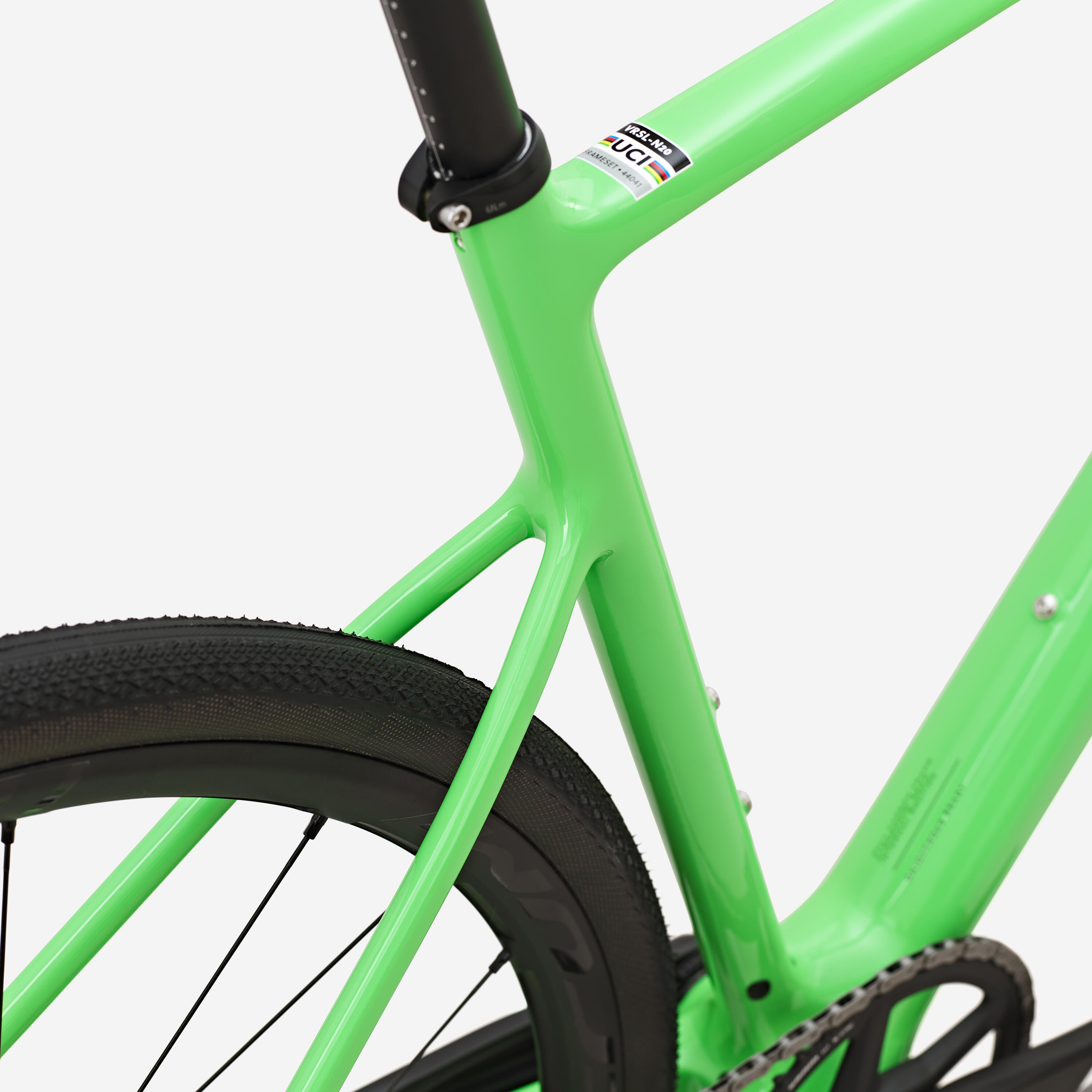 Velo de route endurance Allroad SRAM APEX AXS 1x12V, NCR CF vert, série limitée 10/12