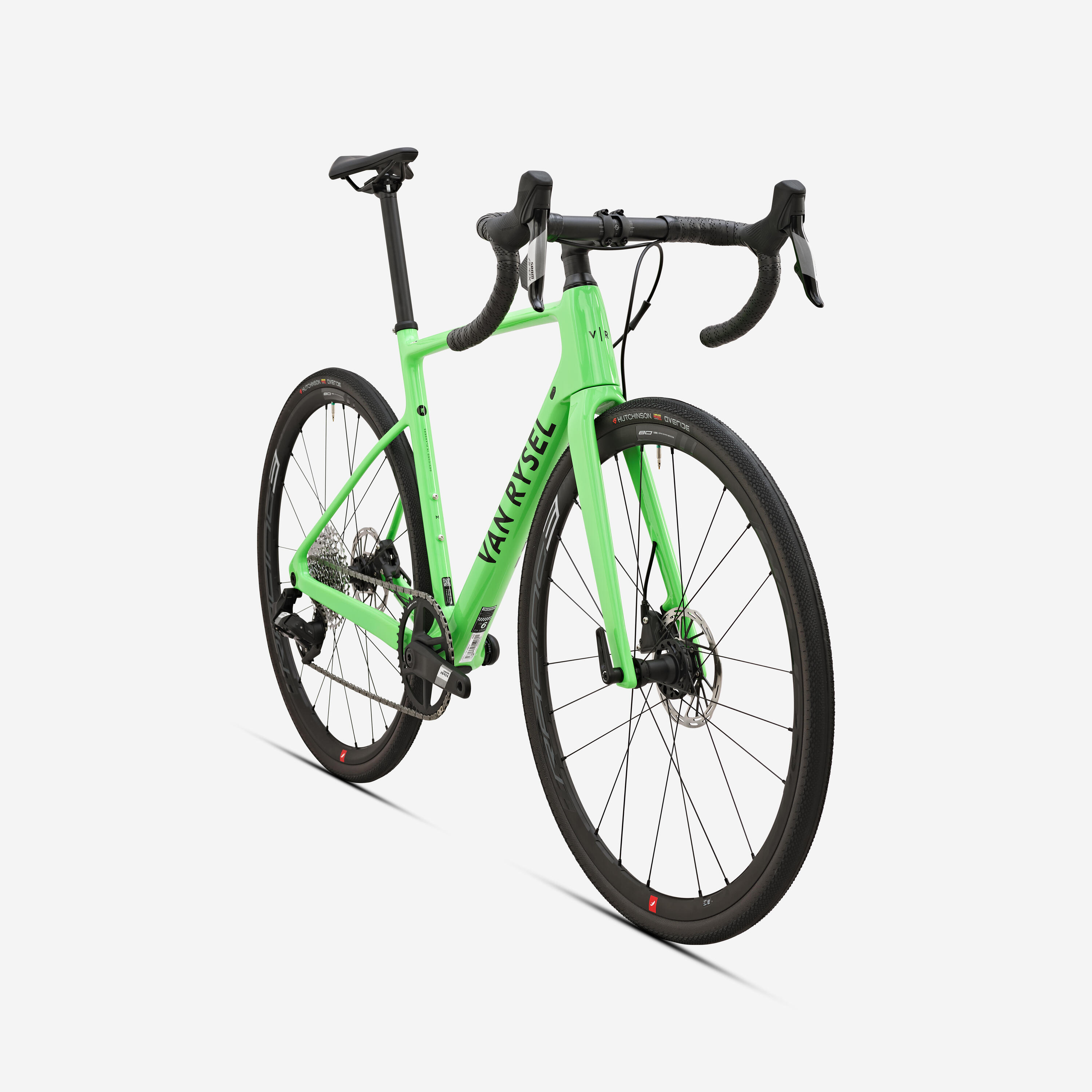 Velo de route endurance Allroad SRAM APEX AXS 1x12V, NCR CF vert, série limitée 2/12