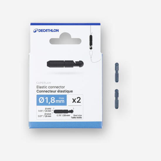 Gummizughalter Schnurclip PF-PA EC max. 1,9 mm