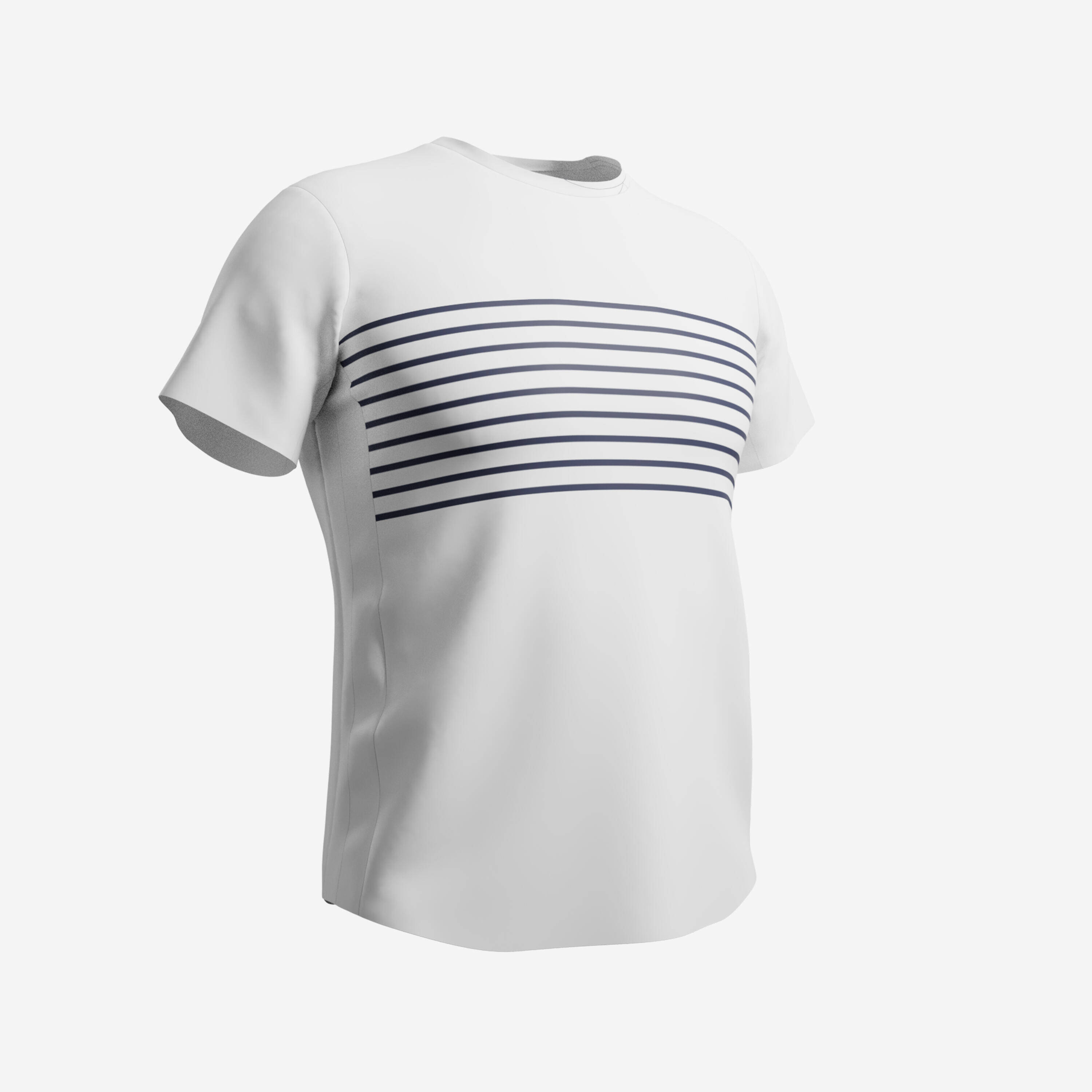 Men's Short-Sleeved Tennis T-Shirt TTS Essential - White -  2