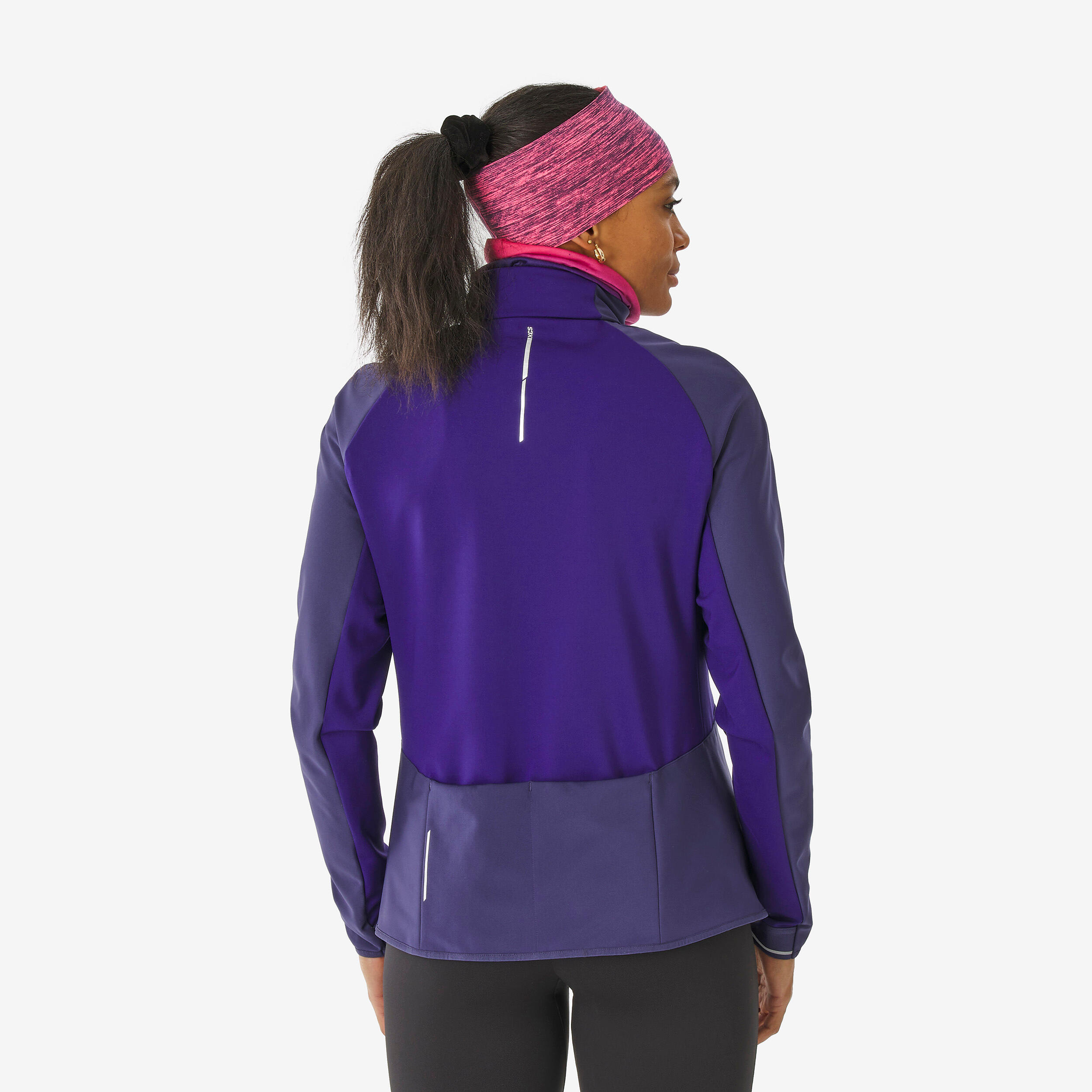 Manteau de ski de fond coupe-vent femme, XCS 500 3/11