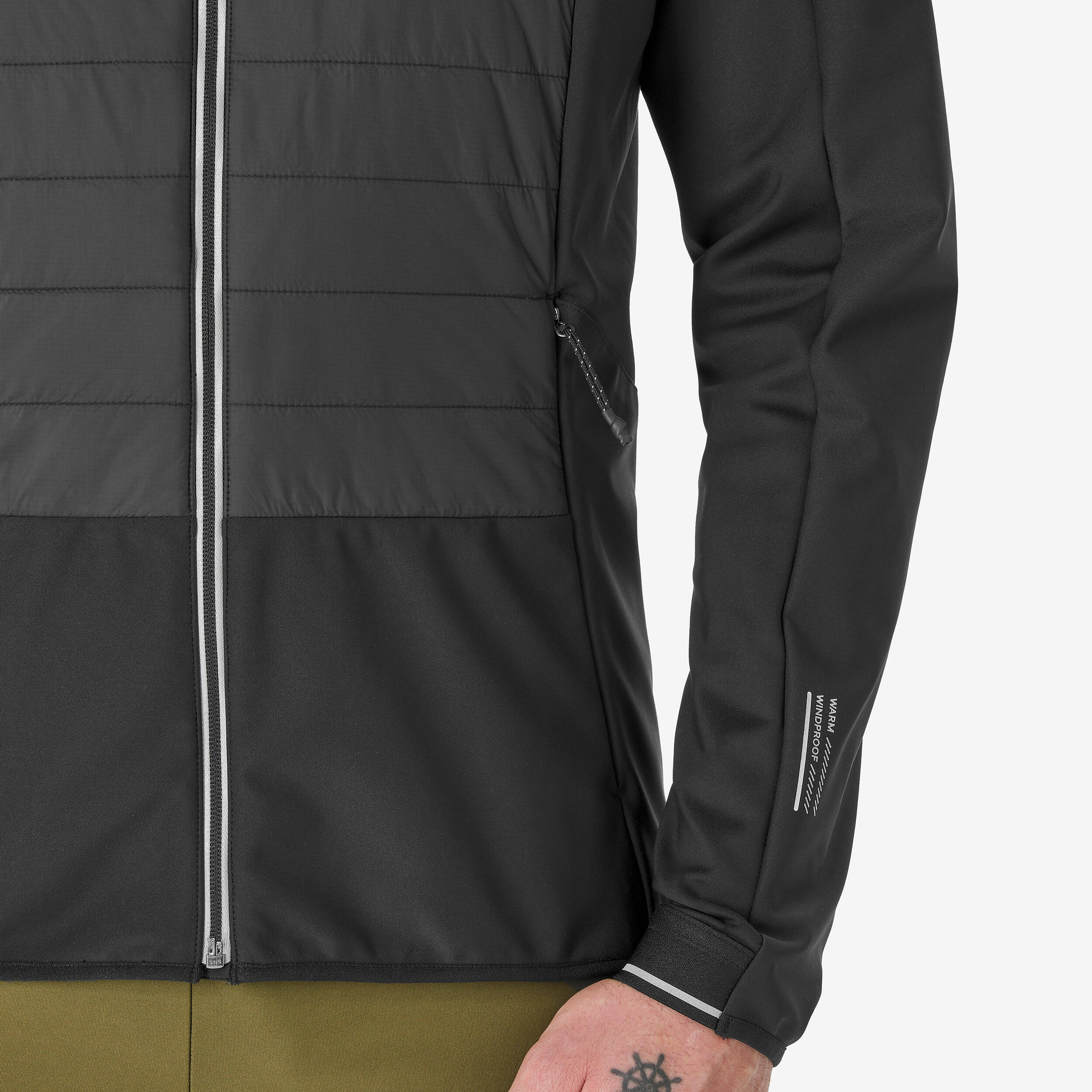 Manteau de ski de fond chaud et respirant homme, XCS 500 5/9