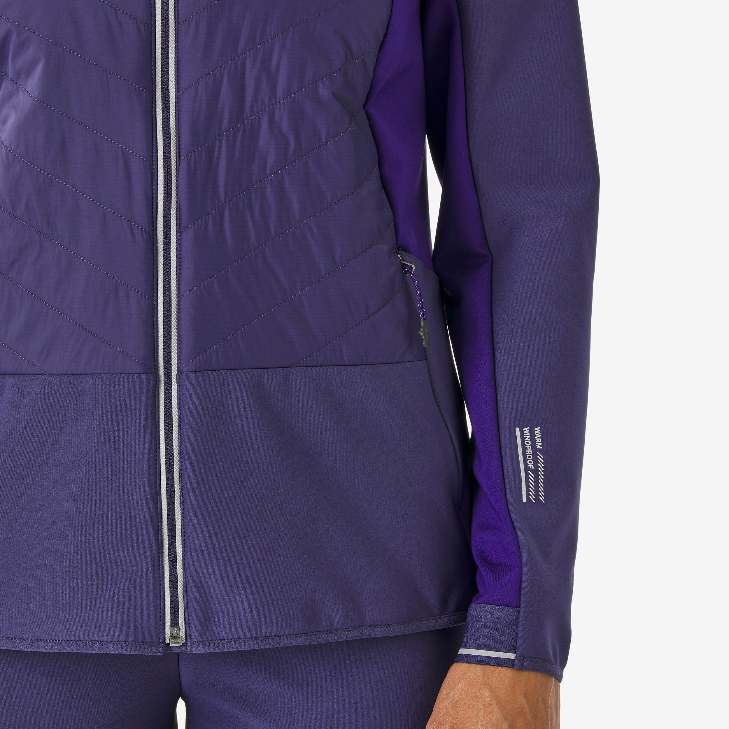 Manteau de ski de fond coupe-vent femme, XCS 500 7/11