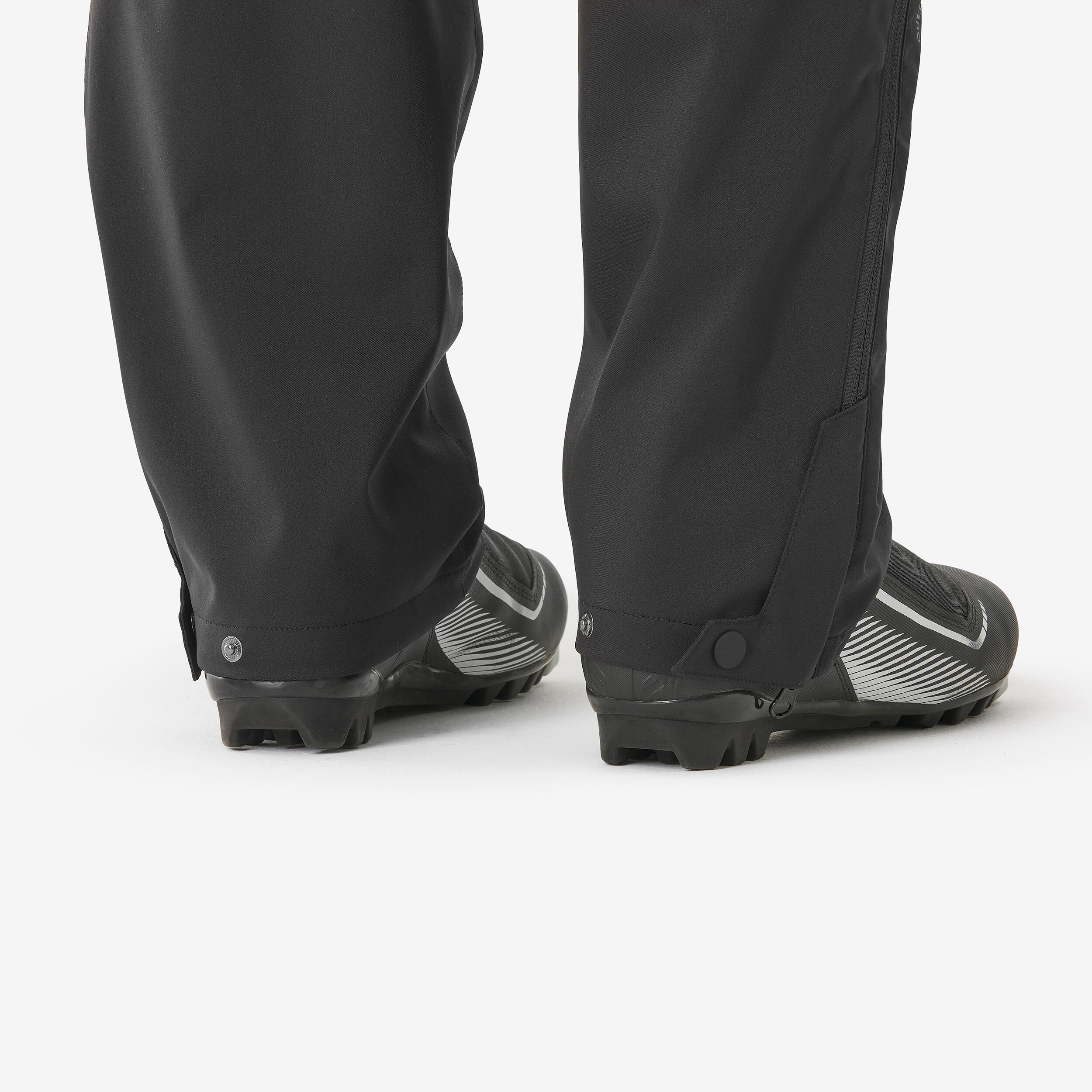 Women's Cross-Country Ski Overpants with Full-Length Zip, 100 7/7