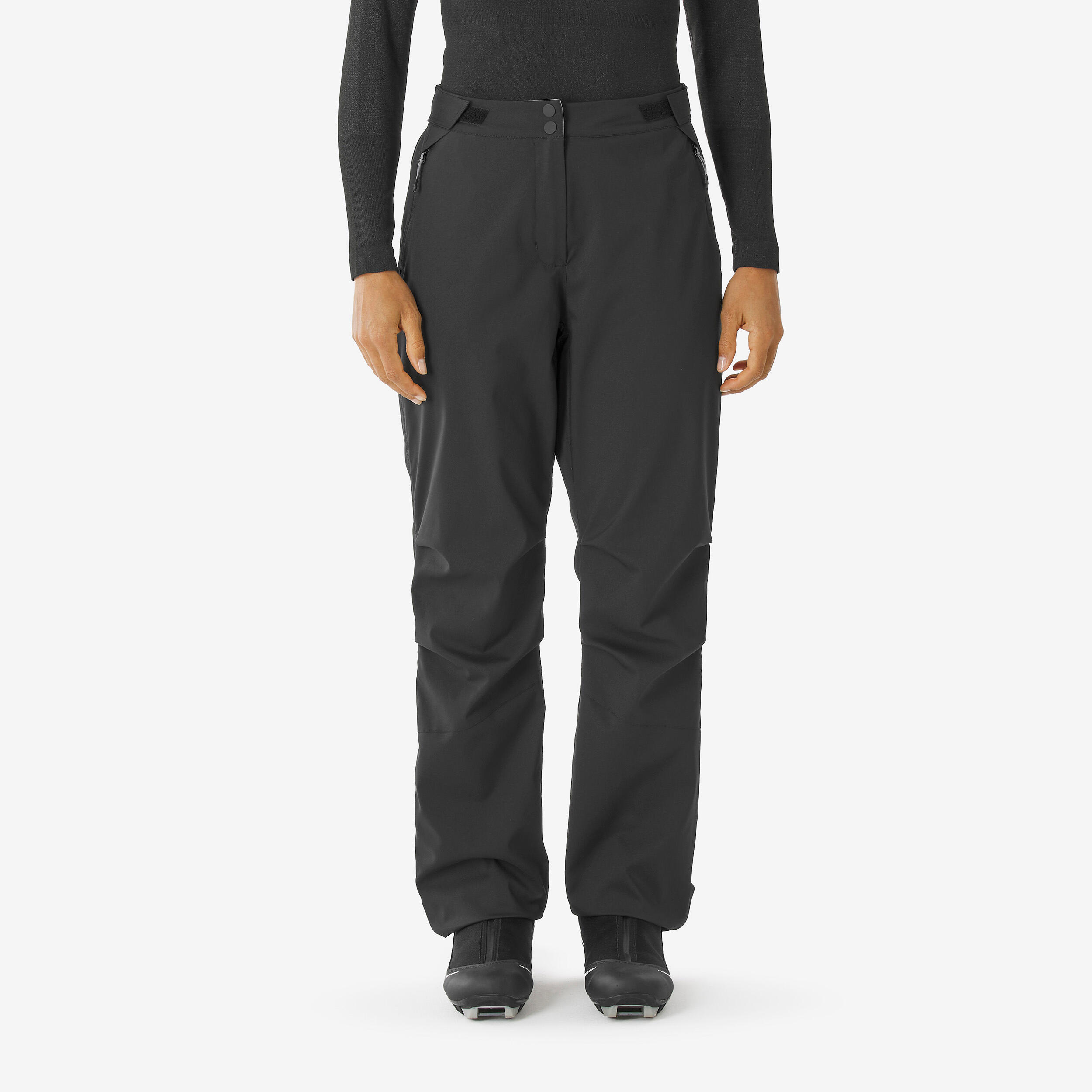 Surpantalon de ski de fond avec zip intégral femme, 100 - INOVIK