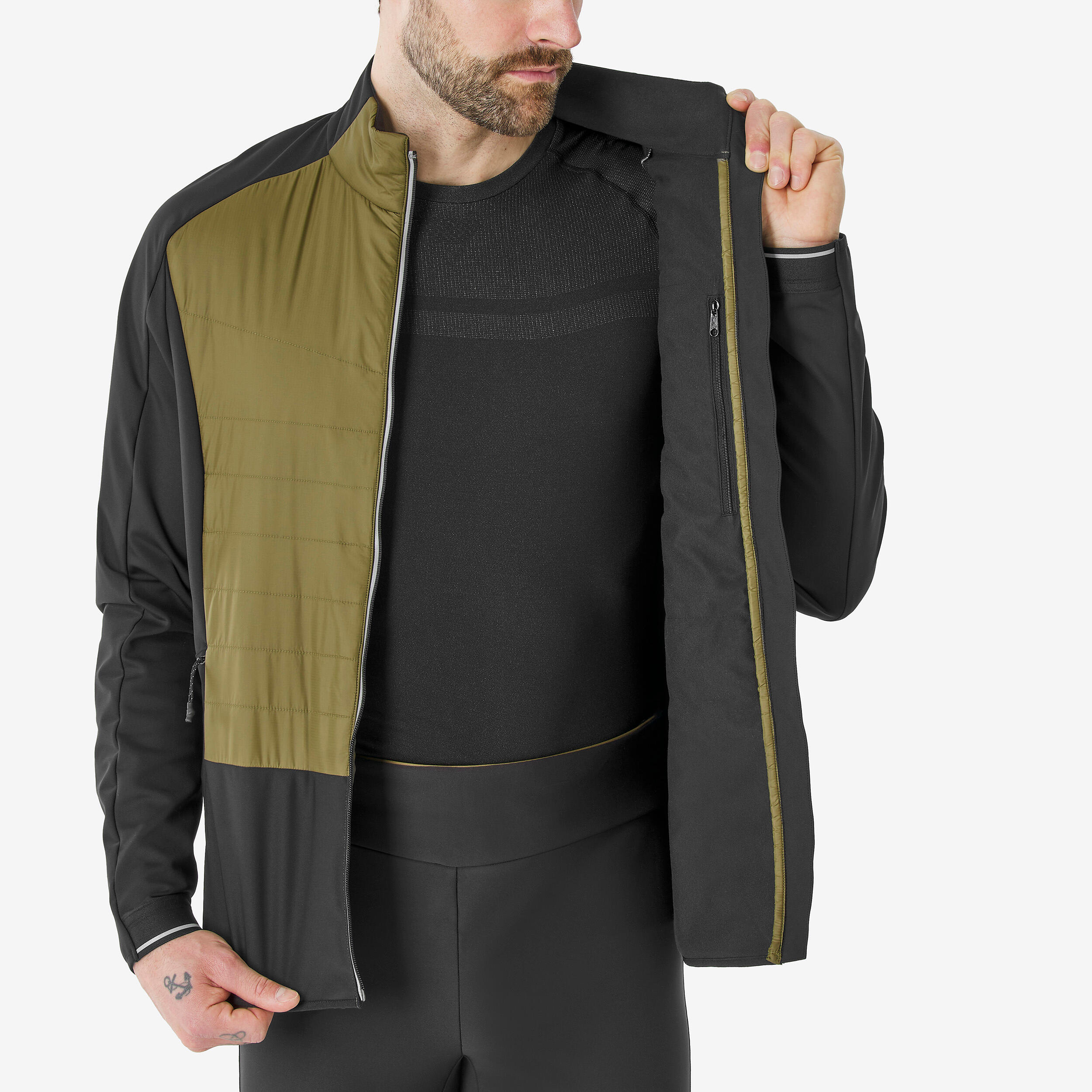 Manteau de ski de fond chaud et respirant homme, XCS 500 5/6