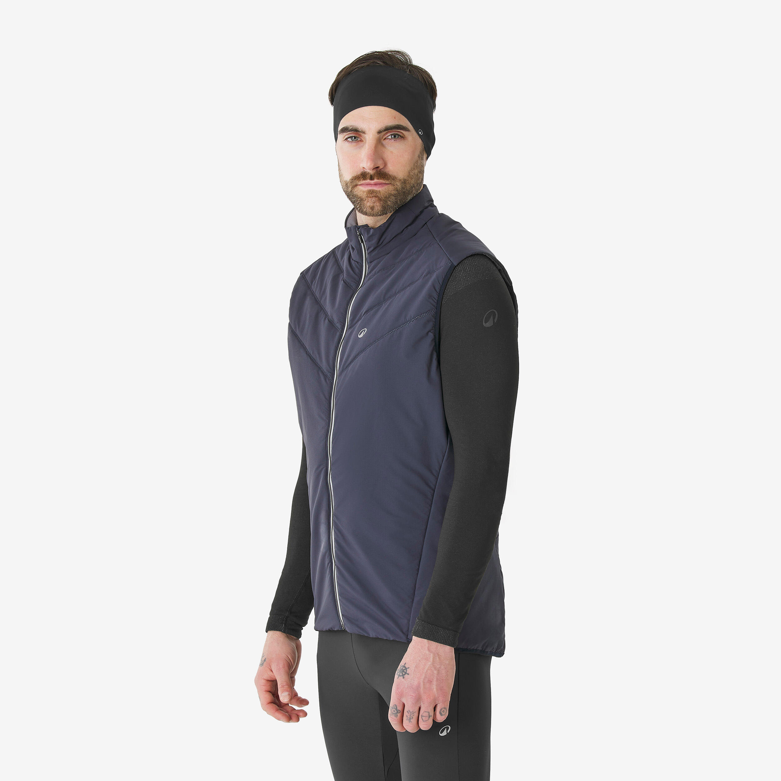 Veste sans manches de ski de fond chaude homme, XC S 100 4/10