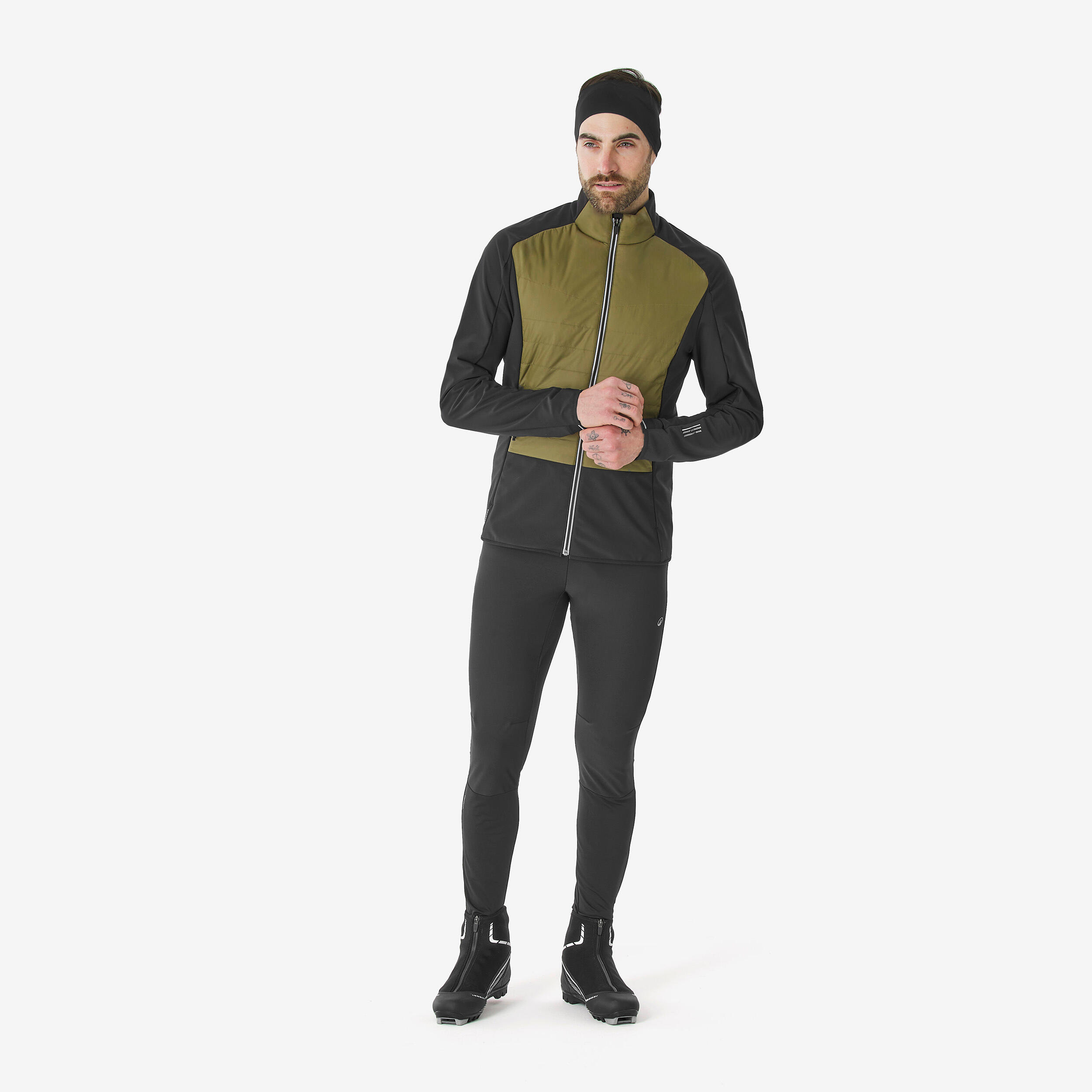 Manteau de ski de fond chaud et respirant homme, XCS 500 2/6
