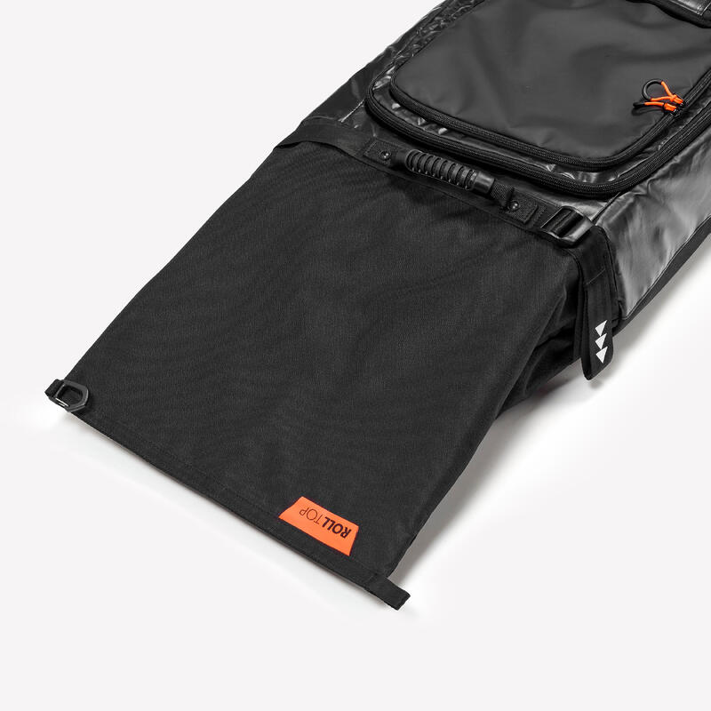 Tekerlekli Kayak/Board Taşıma Kılıfı - 4 Çift Kayak veya 4 Board - Siyah - 900