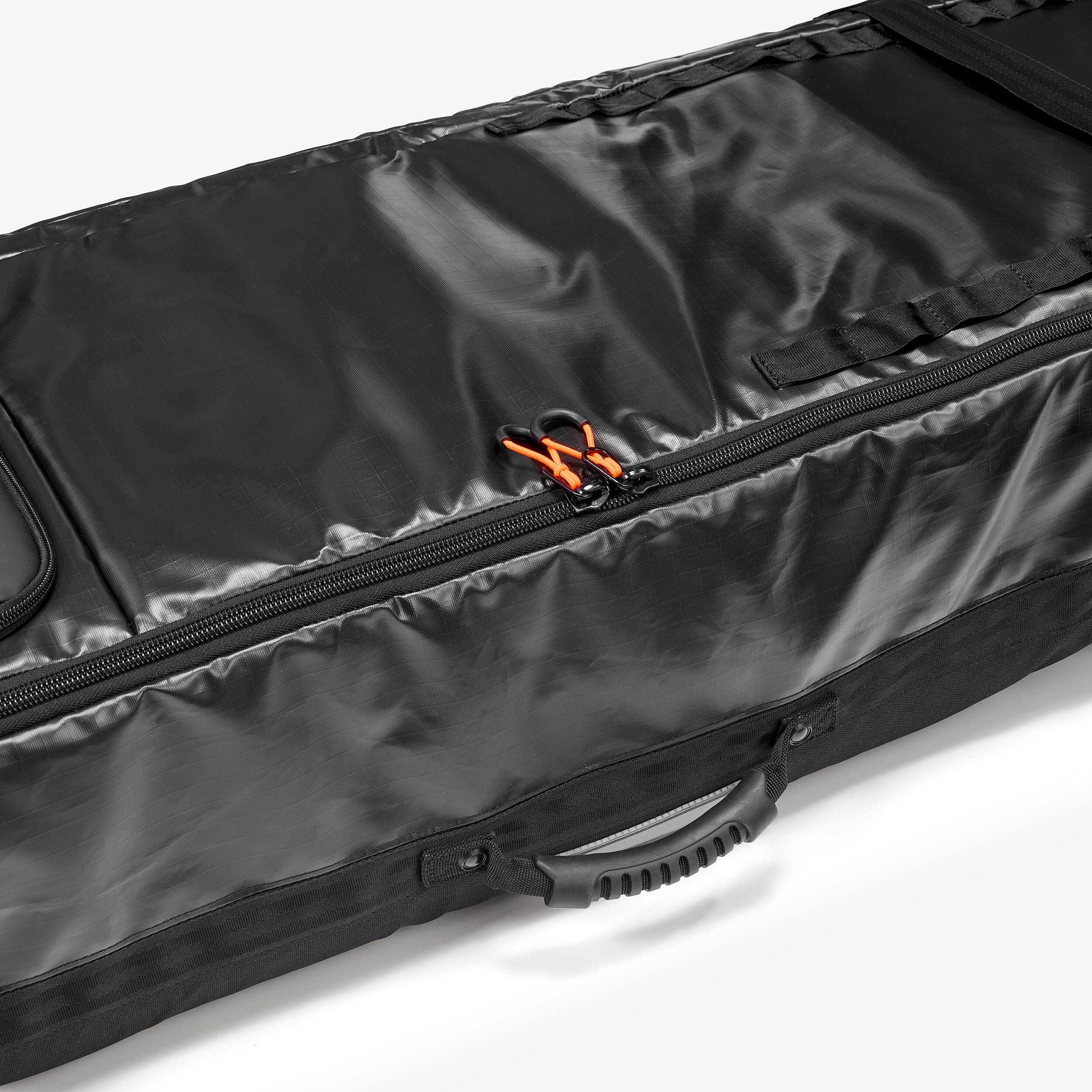 Carry bag with wheels for 4 pairs of skis or snowboards, 900 - WEDZE