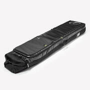 Husă de transport cu roți pentru 2 perechi schiuri sau 2 snowboarduri 900 Negru
