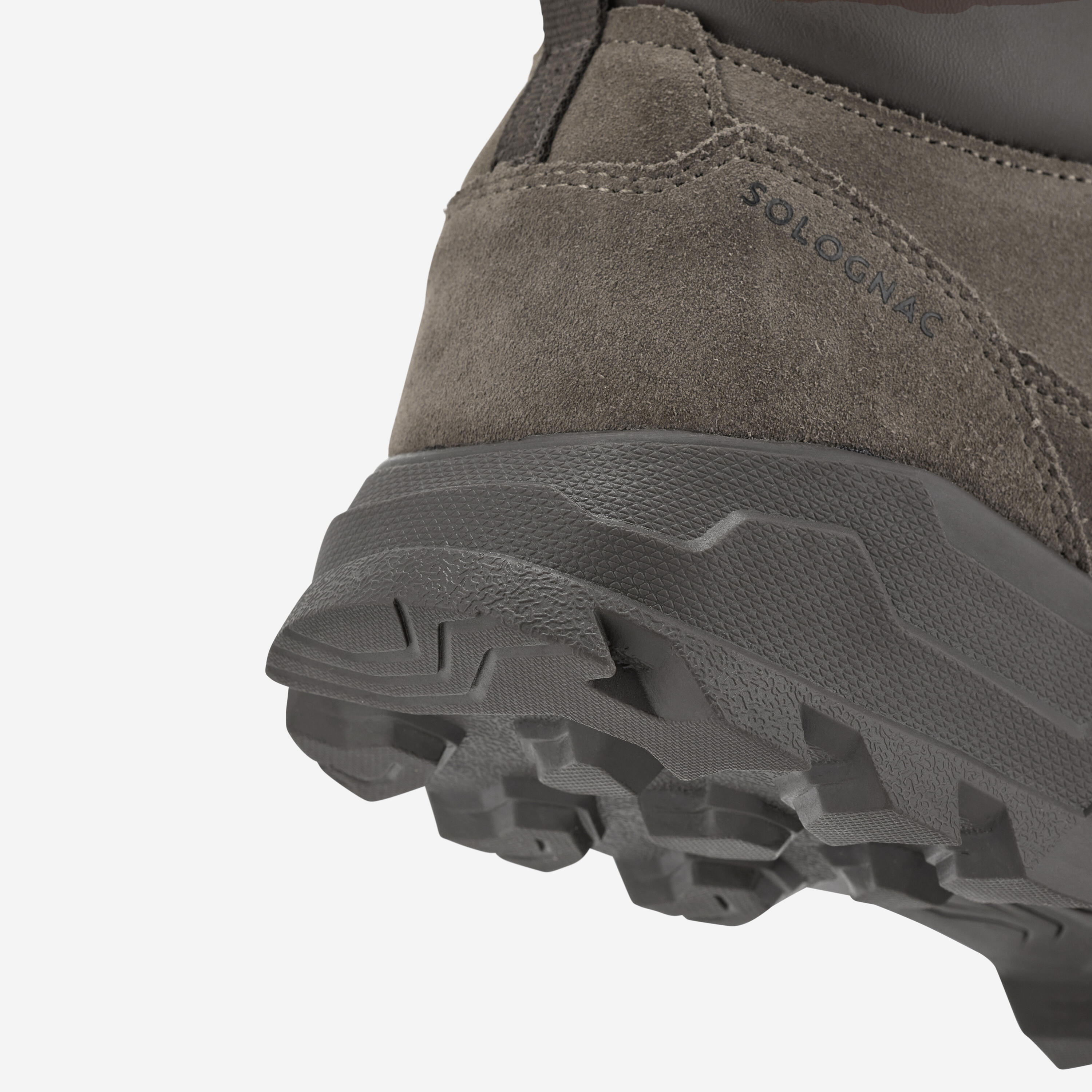 Botas Impermeáveis de Caça Banda Autoaderente Crosshunt 110 Heritage Castanho 3/7