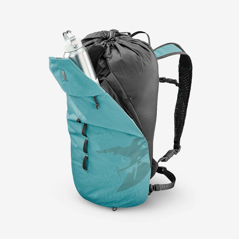 Mochila de Escalada 20 litros - ROCK 20 Turquesa
