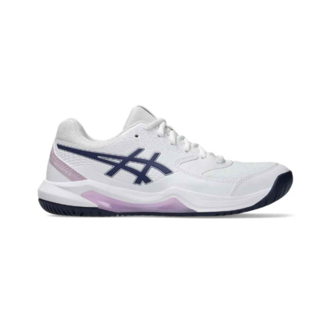 Zapatos	de tennis para Mujer Asics Gel Dedicate 8 - Blanco/Morado