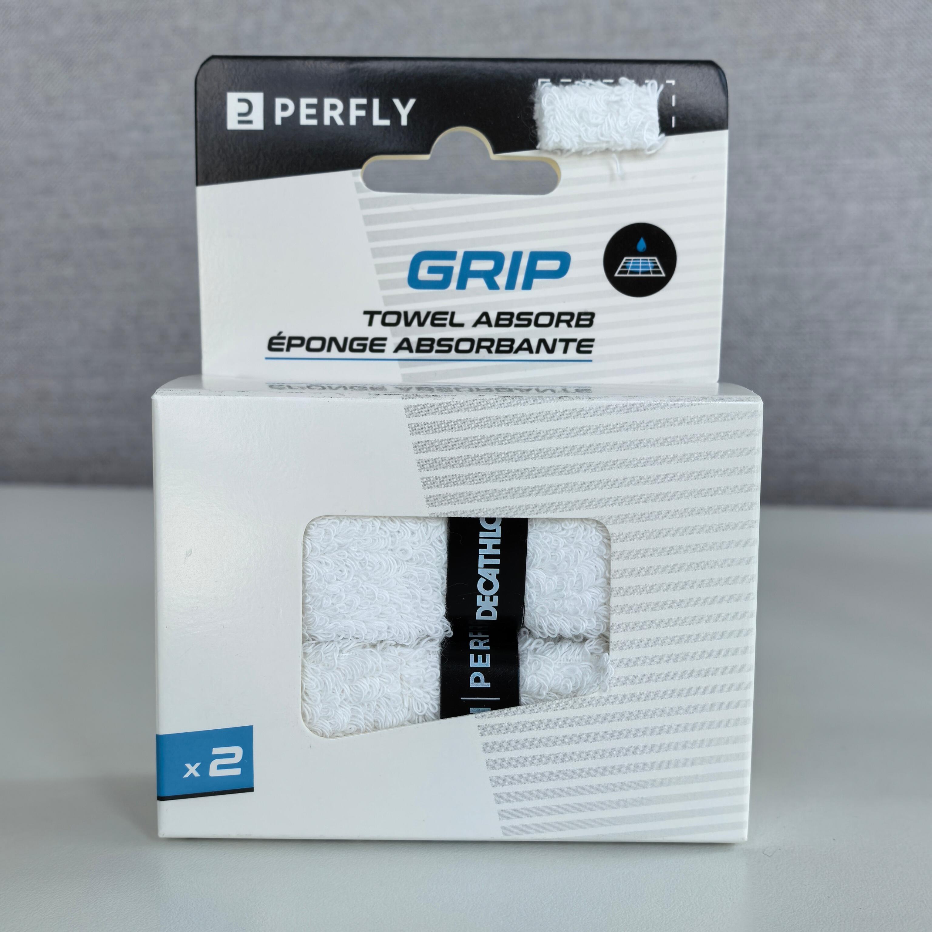 Badminton Towel Grip x 2 - KUIKMA