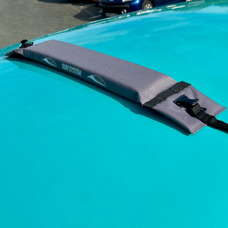 Měkký střešní nosič na surf