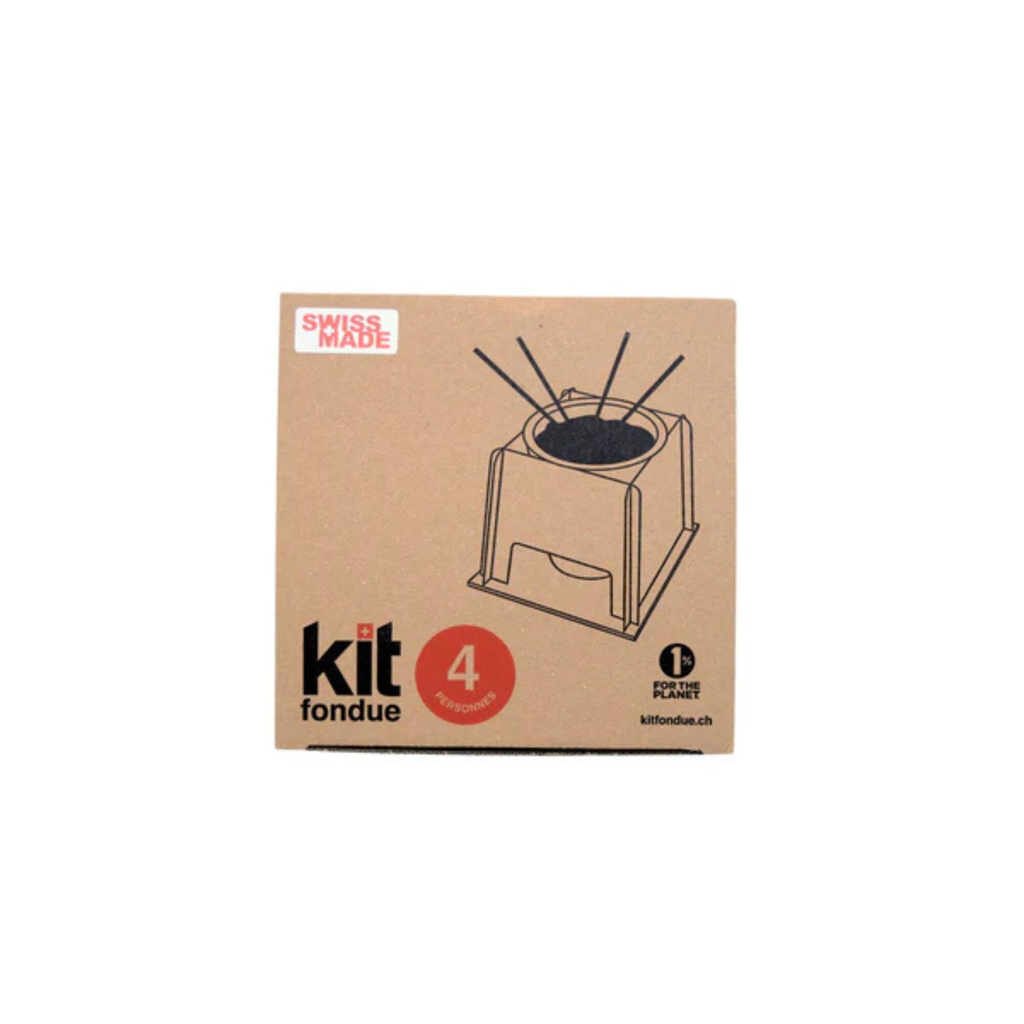 Caquelon à fondue - Kit 4 personnes Kit fondue 3/5