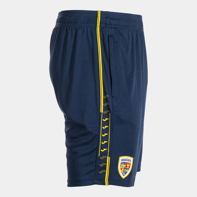 Șort Oficial Antrenament Echipa Națională de Fotbal a României Navy Adulți