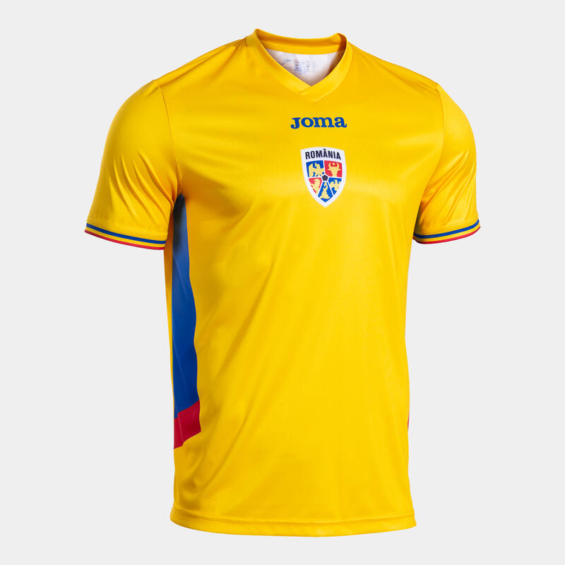 Tricou Oficial Suporter Echipa Națională de Fotbal a României - Galben Adulți