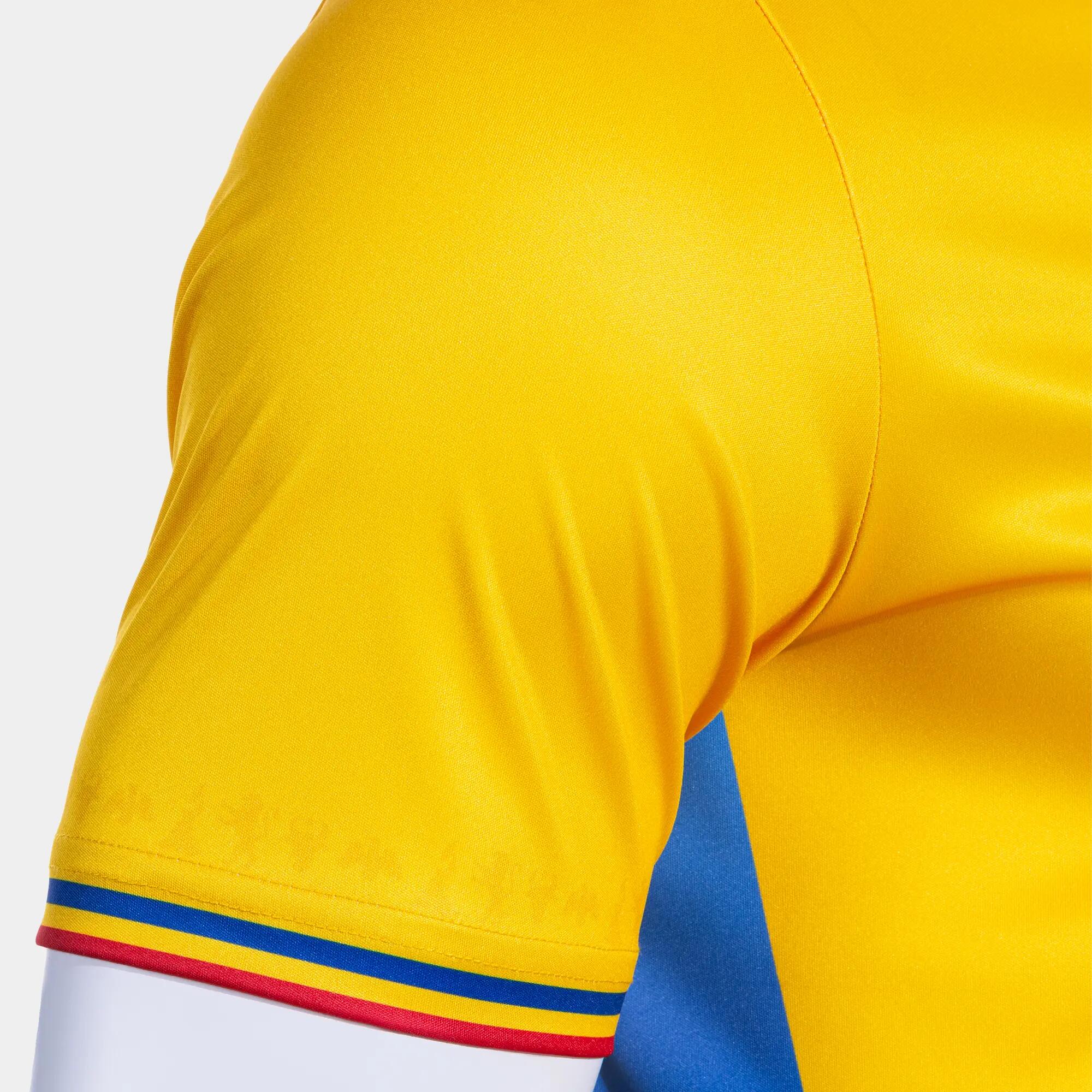 Tricou Oficial Suporter Echipa Națională de Fotbal a României - Galben Adulți 6/6