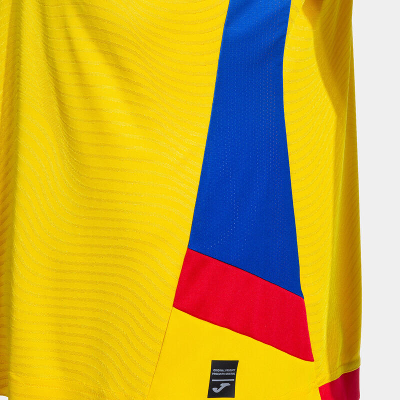 Tricoul Oficial de joc al Echipei Naționale de Fotbal a României - Galben Adulți