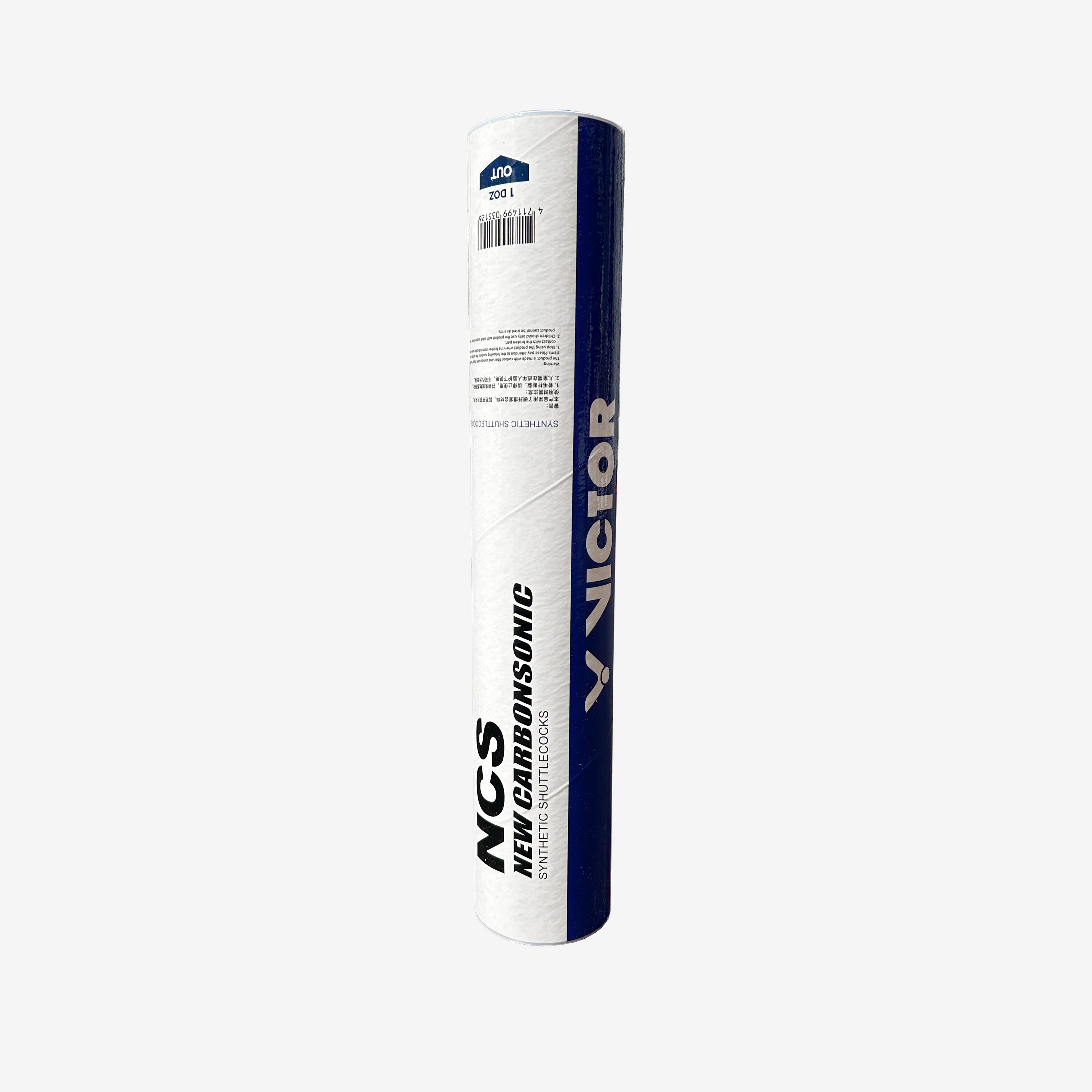VICTOR Badminton Shuttlecocks Synthetic Feathers Victor New CarbonSonic NCS Speed 77
