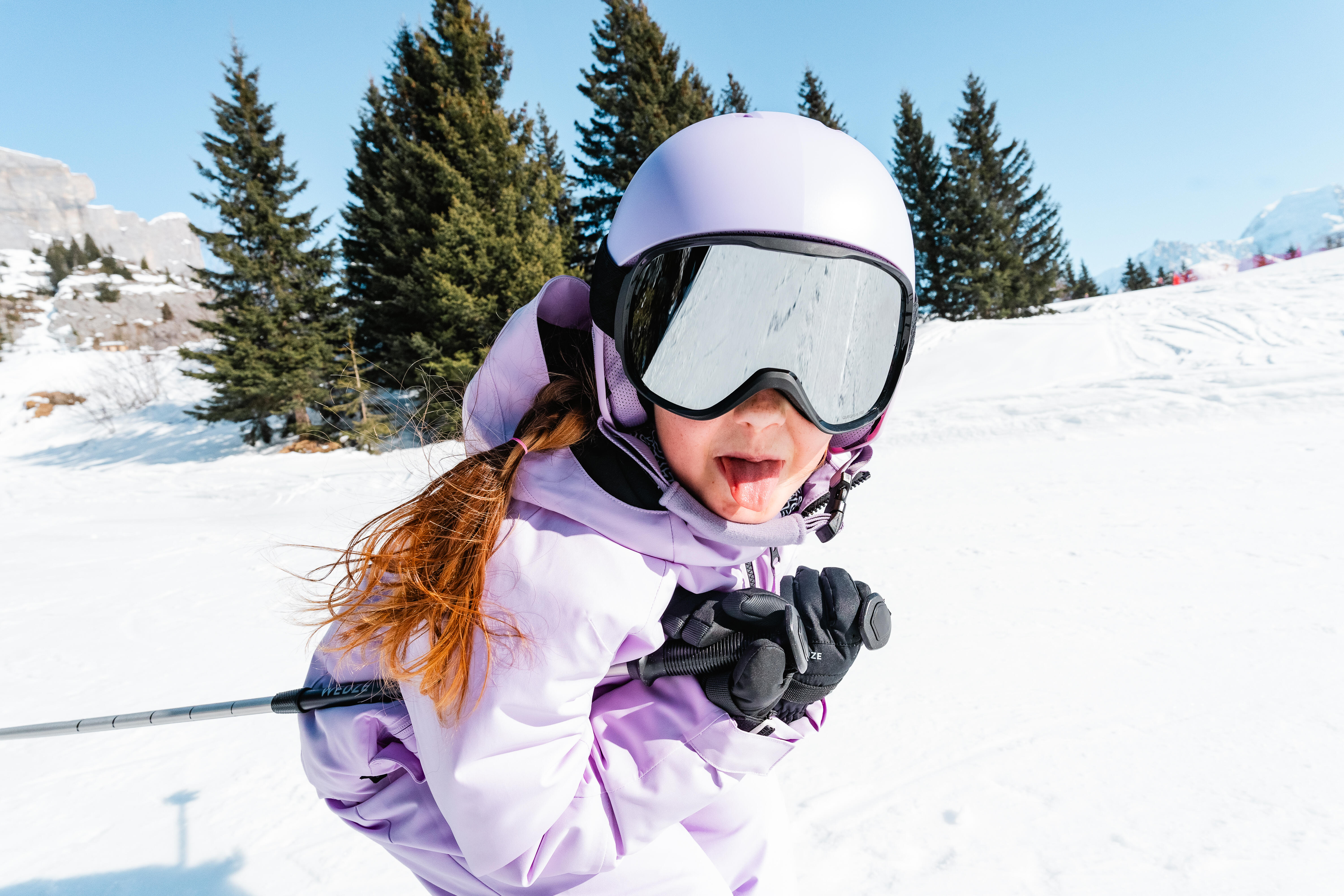Kids' Ski Helmet, H-KD 500 - WEDZE
