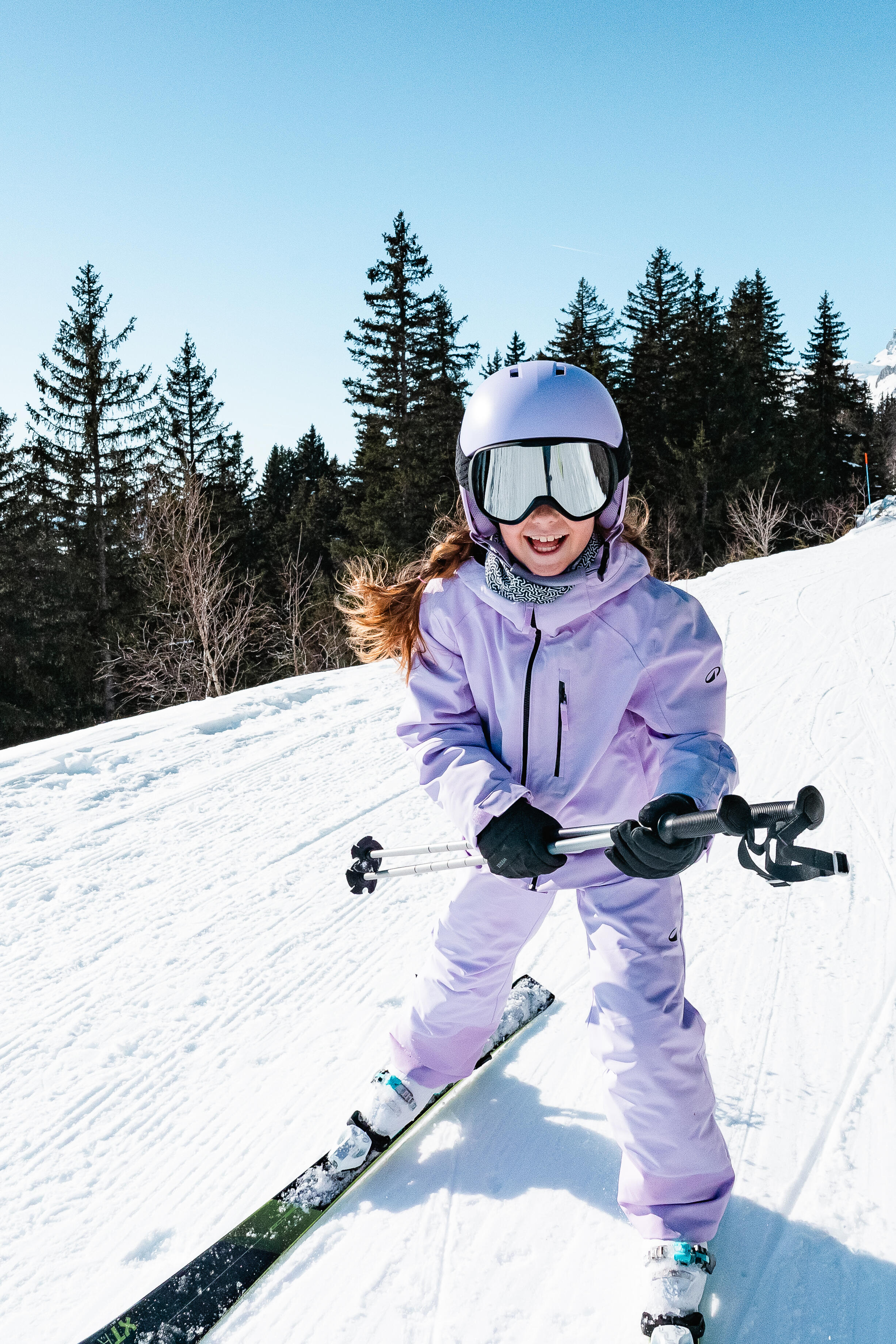 Kids' Ski Helmet, H-KD 500 - WEDZE