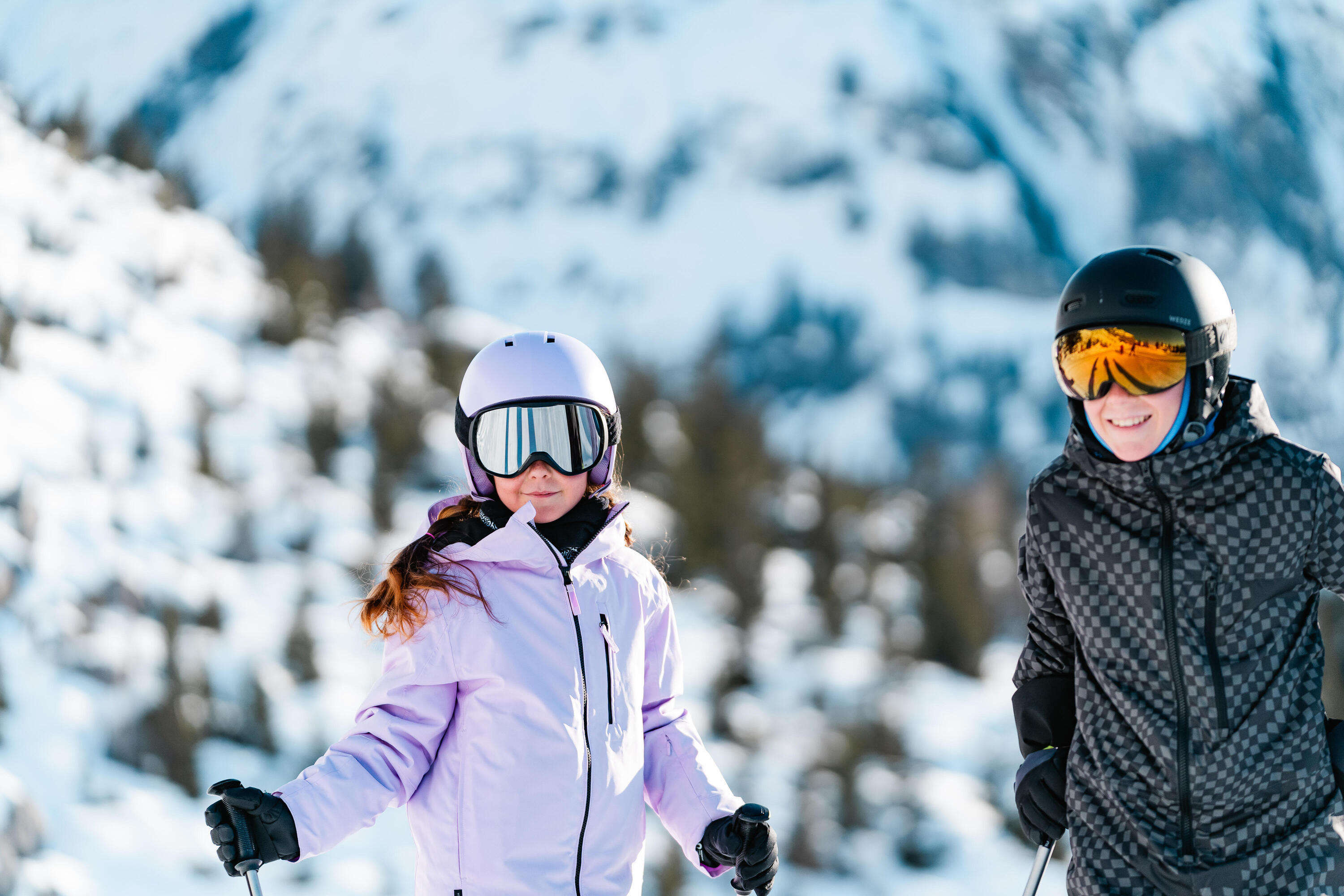 Manteau de ski chaud et imperméable enfant, 500 Âge 6-14 ans 14/19