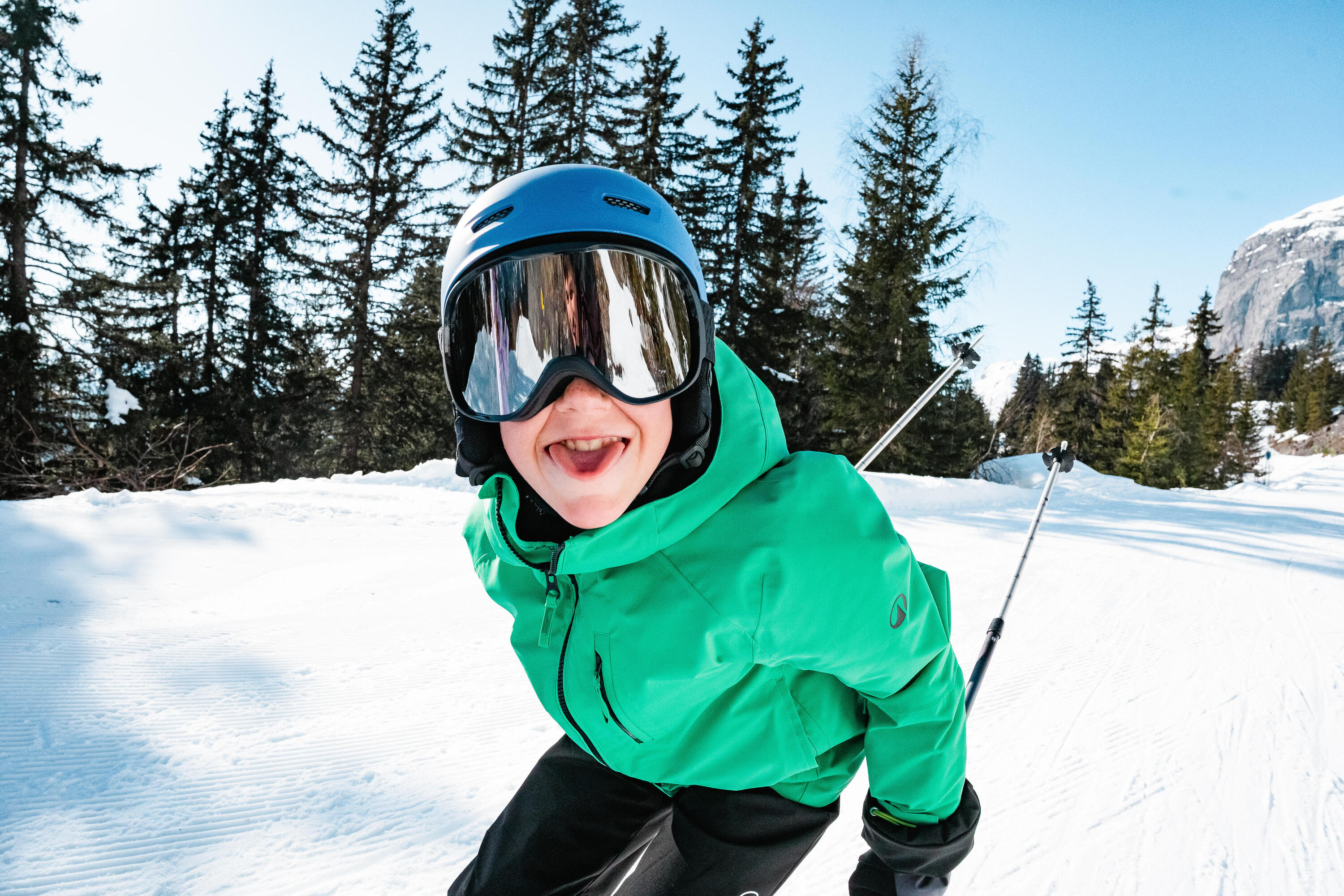 Casque de ski et planche à neige enfant, H-FS 300 8/10