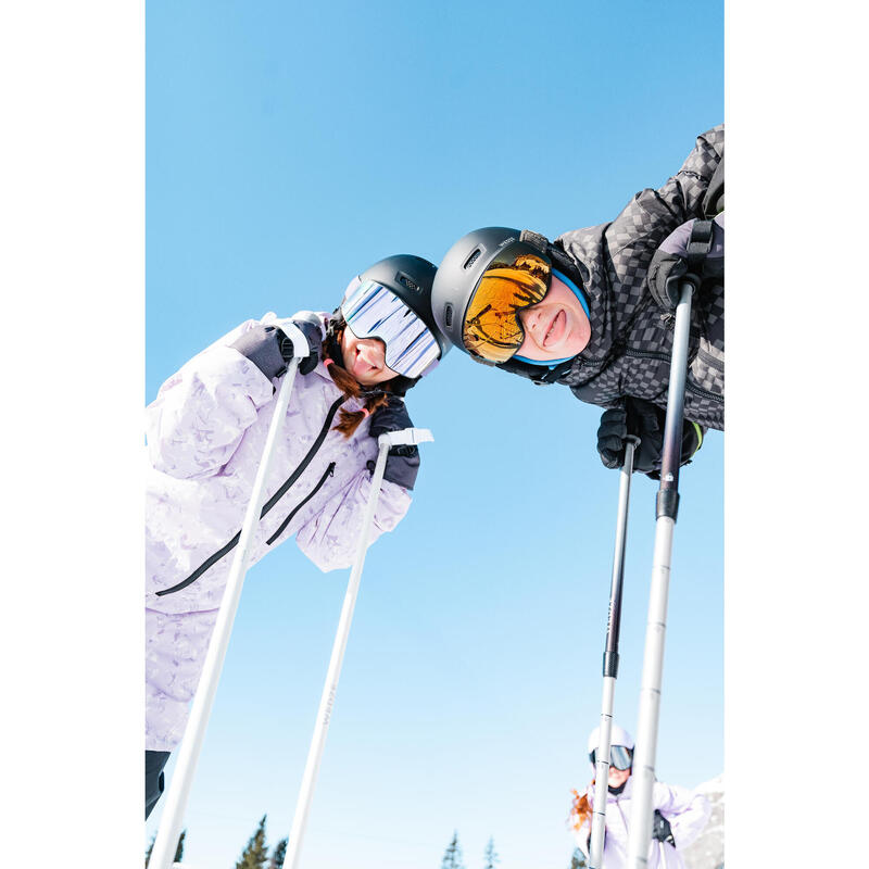 Çocuk Kayak Montu - 6/14 Yaş - Lila - 500