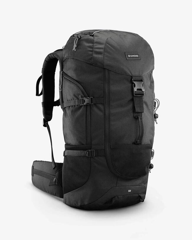 Reiserucksack 100 Schwarz