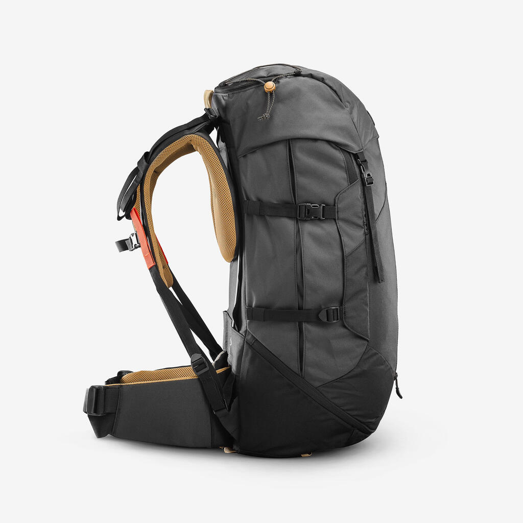 Ανδρικό σακίδιο πλάτης πεζοπορίας 50 L - MT100 EASYFIT