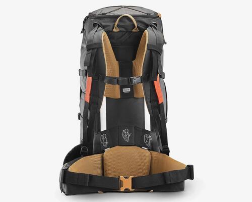 SAC A DOS MT H 100 EASYFIT 50L Noir