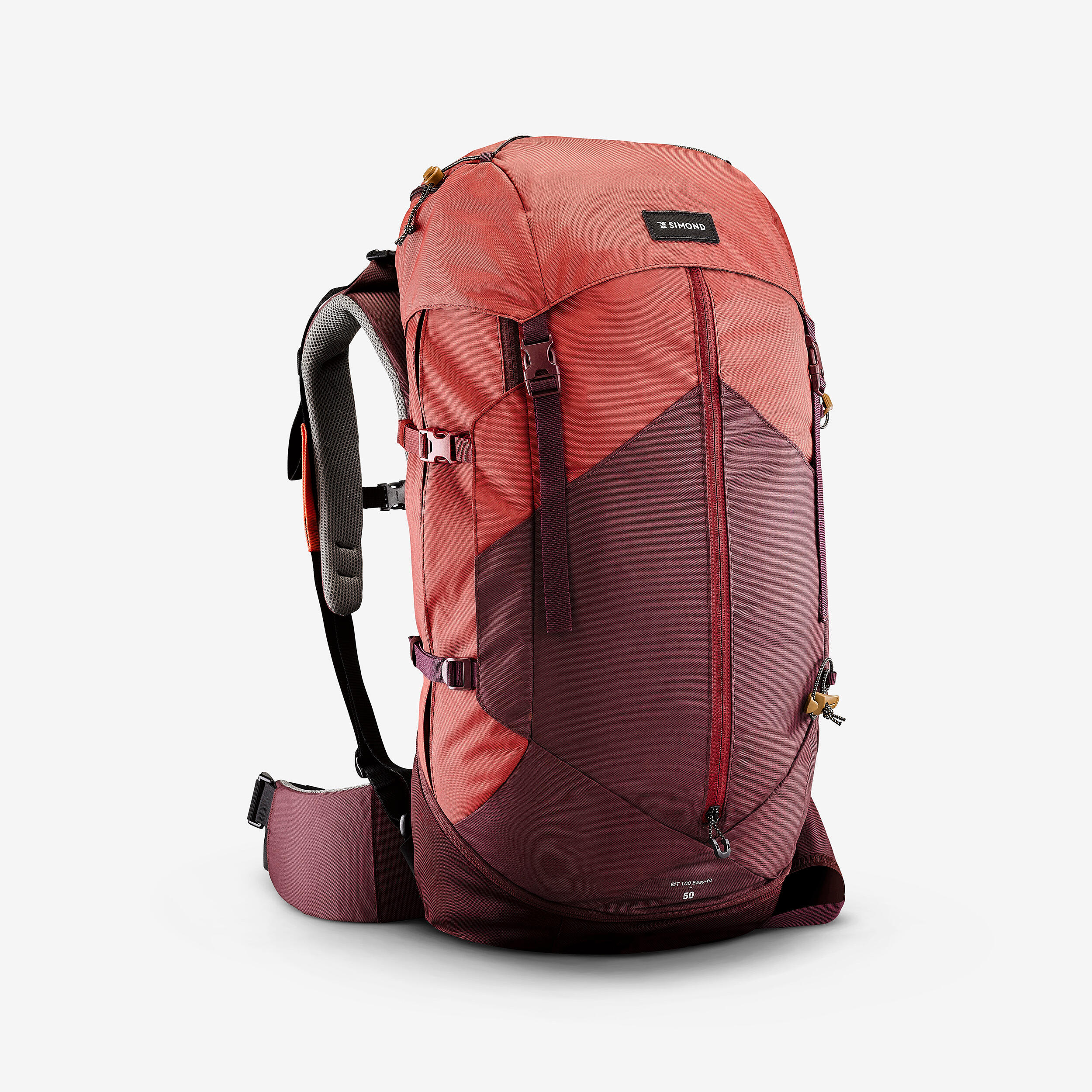 Women's Trekking 50 L Backpack MT100 Easyfit