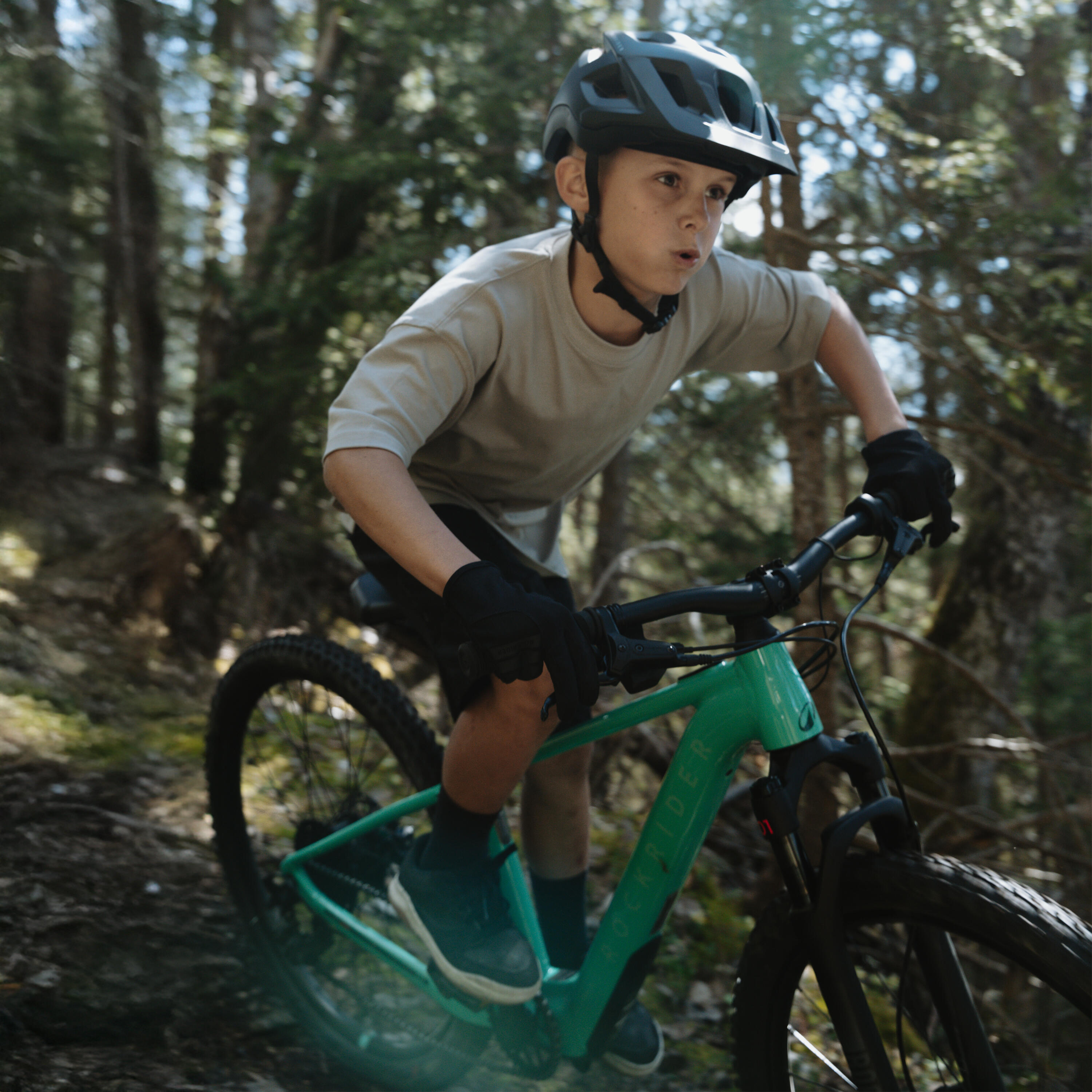 Bicicleta BTT Elétrica 26" EXPL 900 9-12 ANOS Verde 22/28