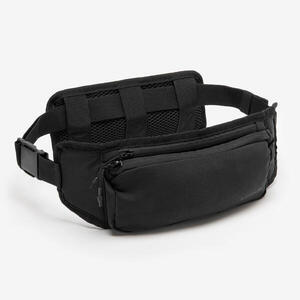 Cinturón de running adulto - kiprun- modulable negro 7 bolsillos