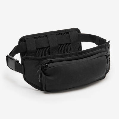 Laufgürtel wandlungsfähig 7 Taschen - schwarz