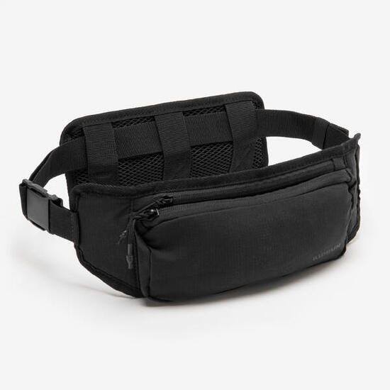 Marsupio running modulabile 7 tasche nero