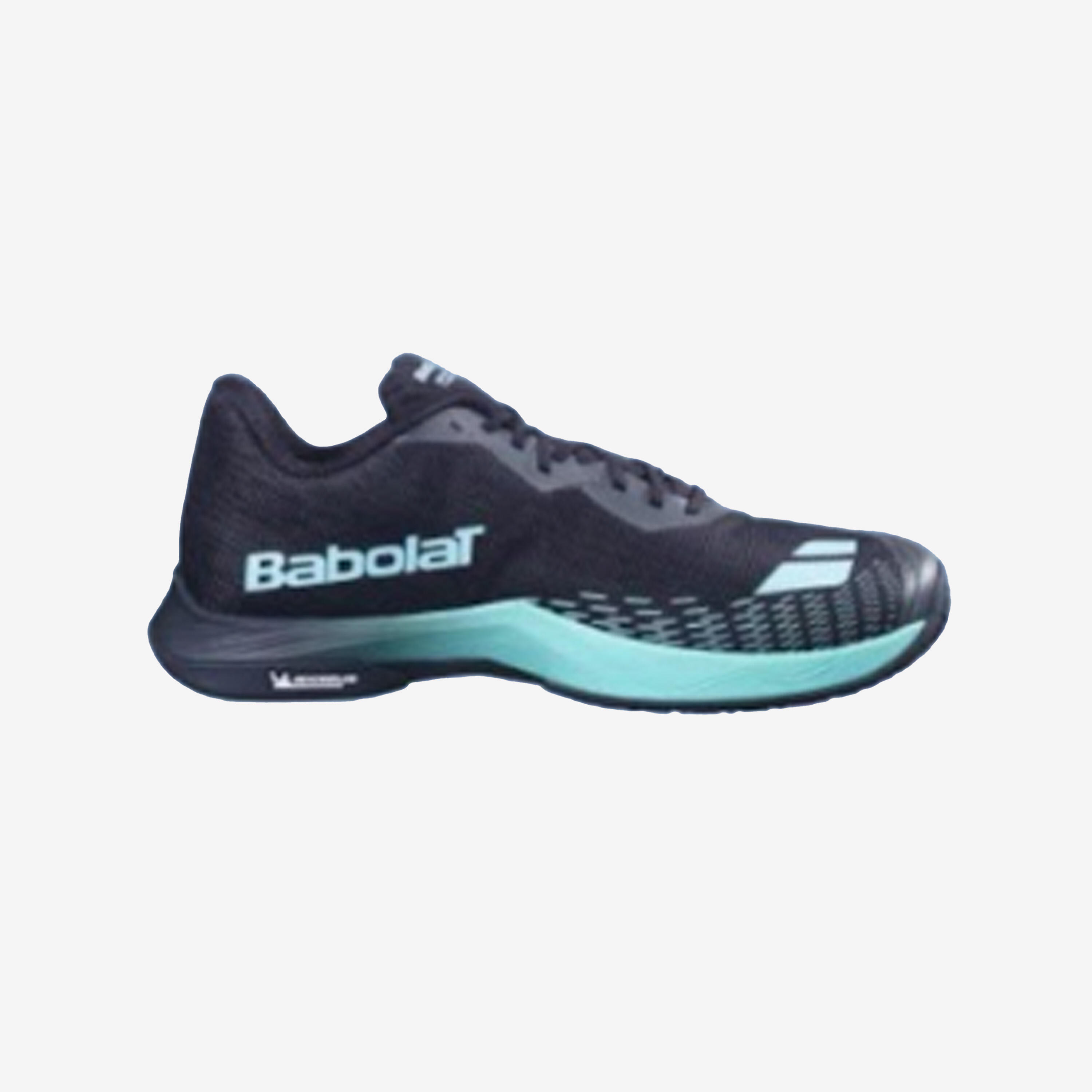 Zapatillas de Bádminton Hombre, Shadow Spirit 2 Negro y Azul 5/5
