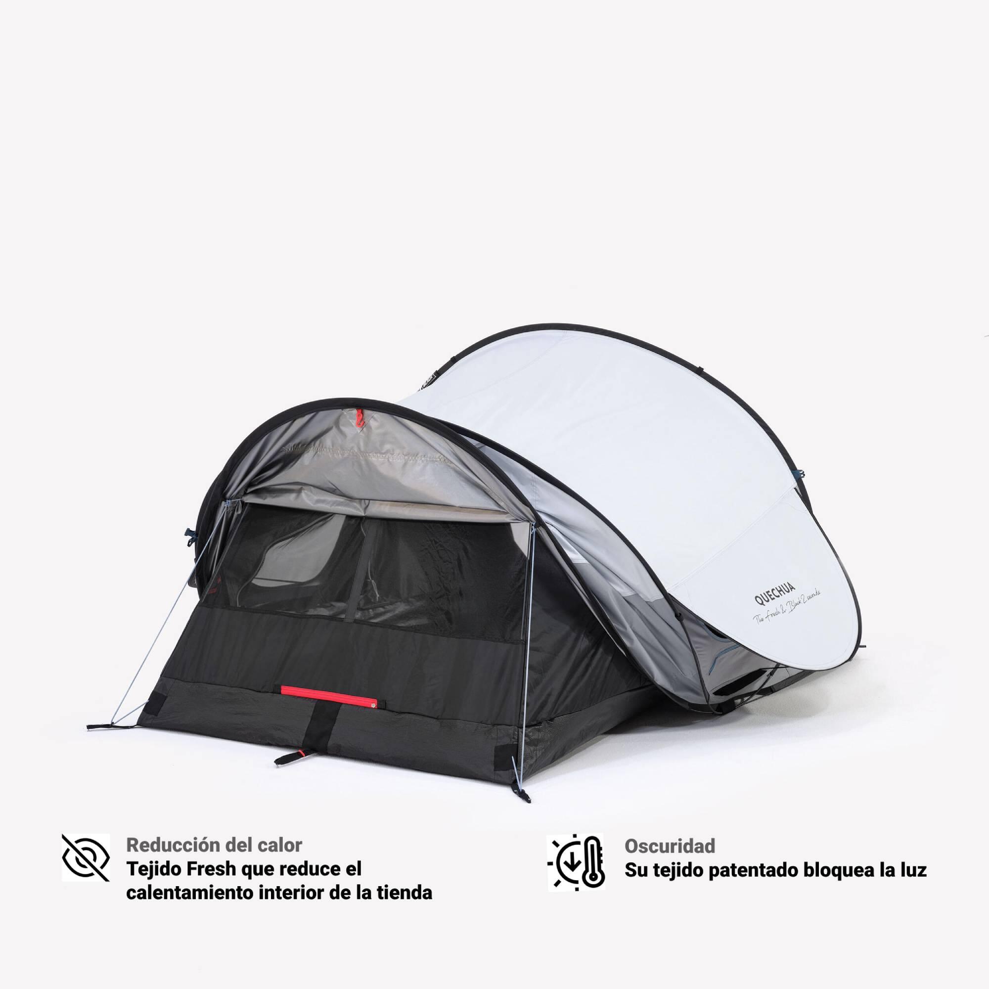 Tienda de campaña 2 personas Quechua 2 Seconds F&B 5/32