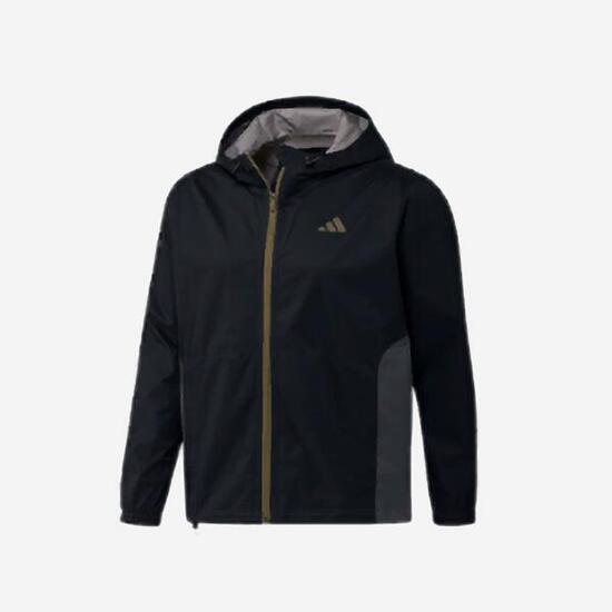 Giacca impermeabile golf uomo ADIDAS RAIN.RDY nera