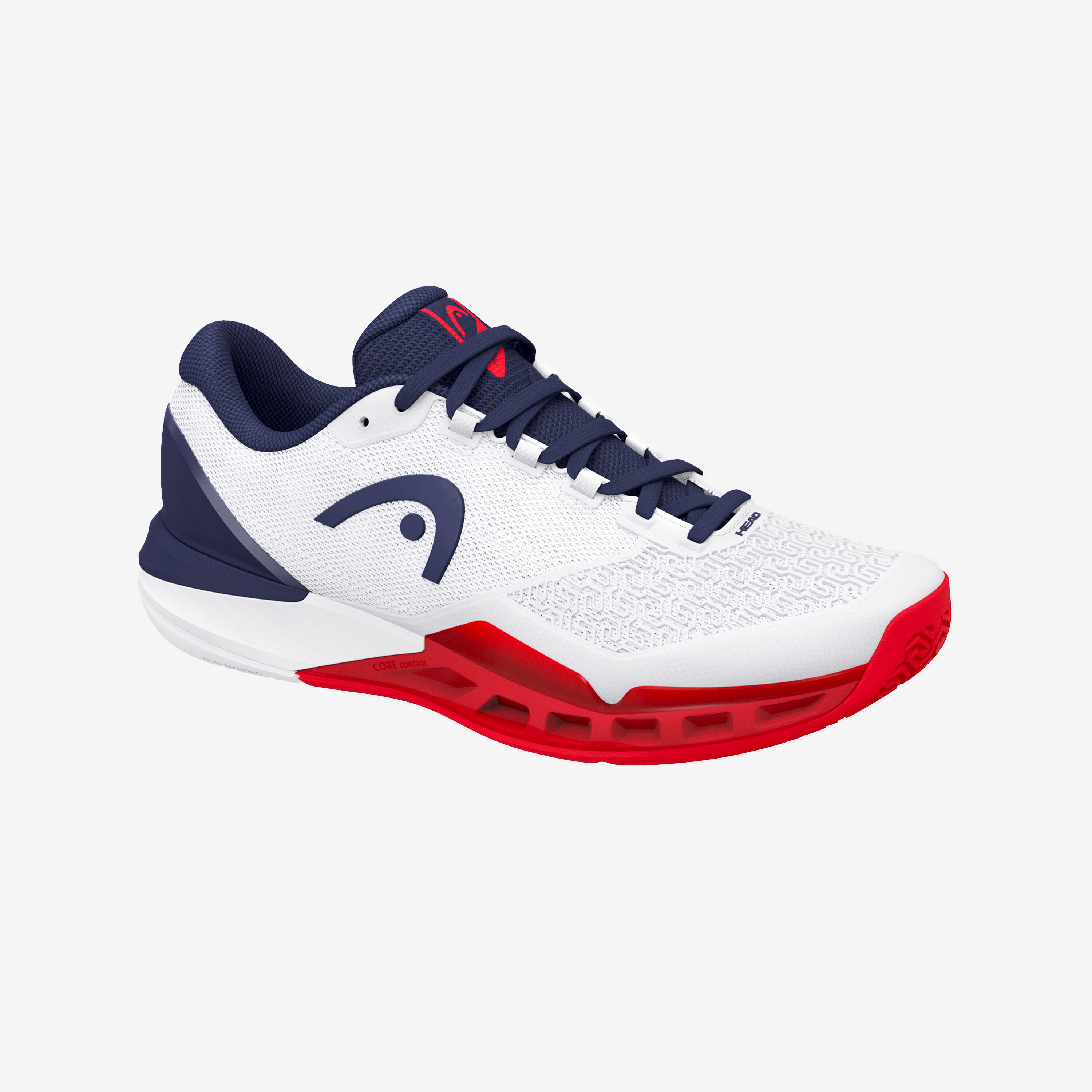 HEAD Revolt Pro 5.0 pánska tenisová obuv bielo-modro-červená 41