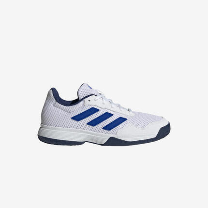 Chaussures de tennis polyvalente multicourt enfant, Gamespec Jr blanc bleu