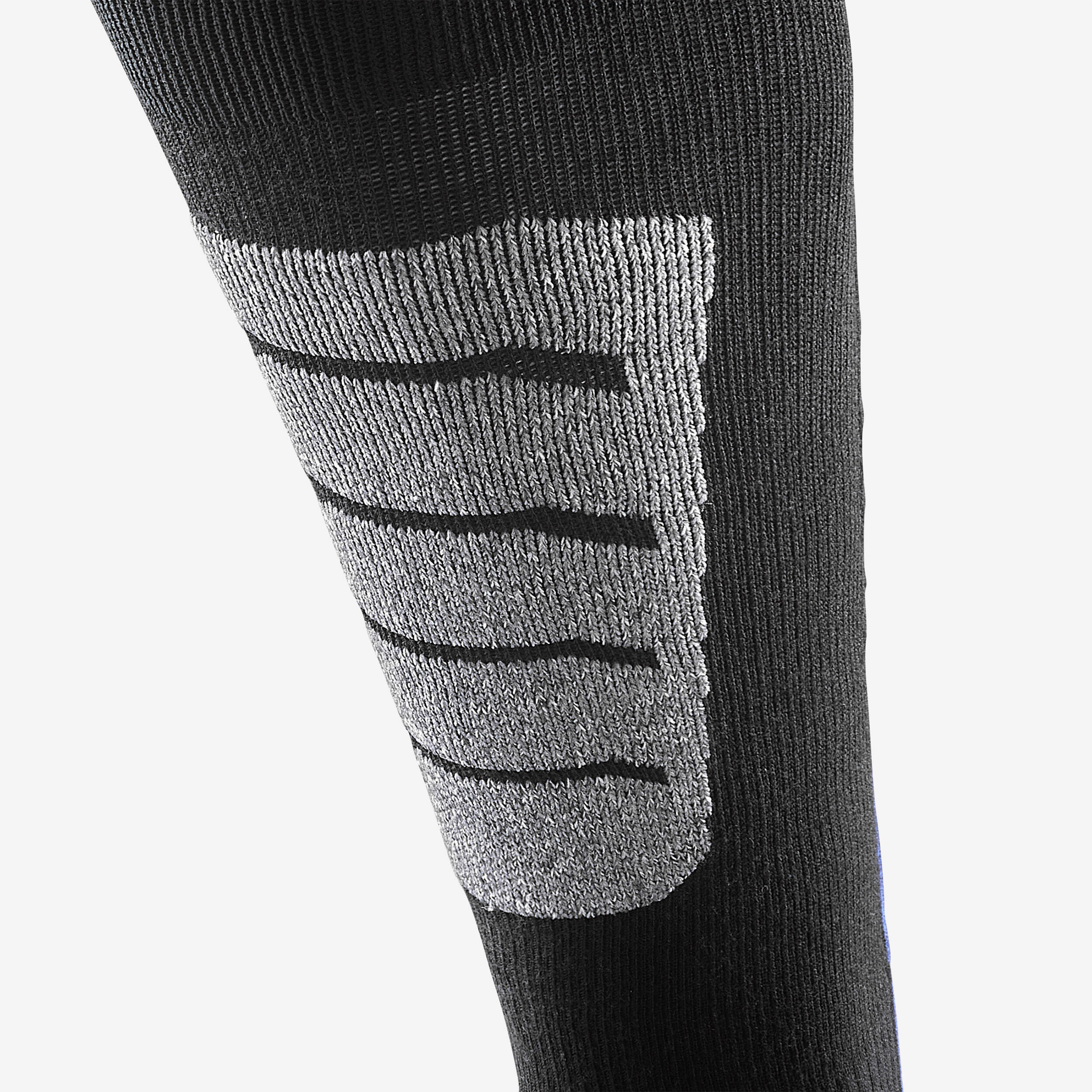 Adults’ highly breathable wool thermal ski socks 900, X-Socks - Black 8/8