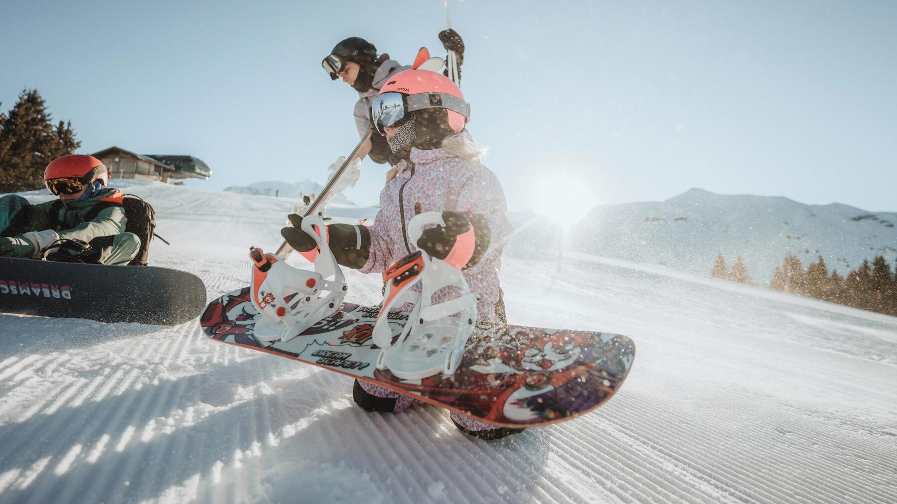 Snowboard bindingen