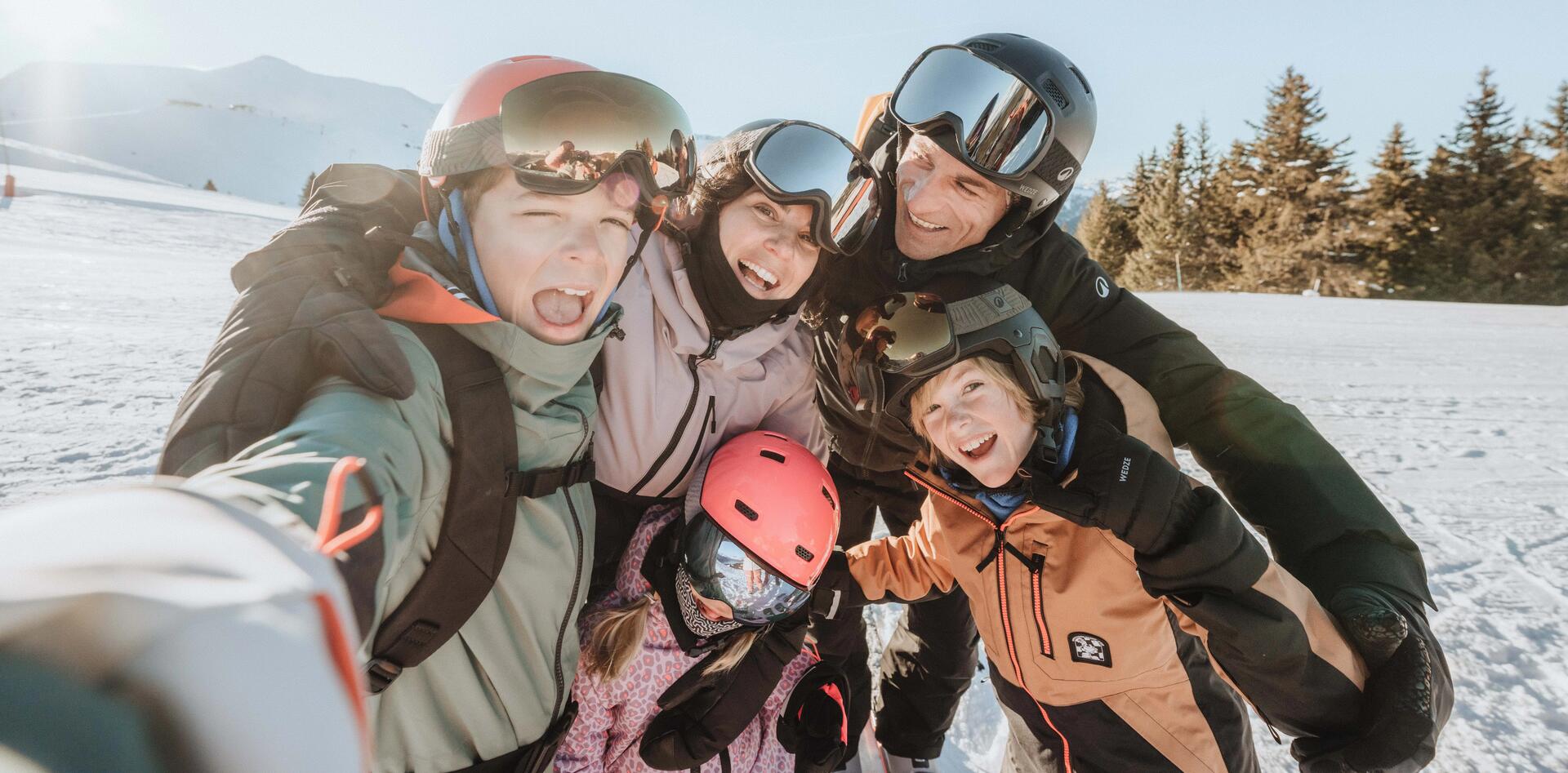 Familie ski