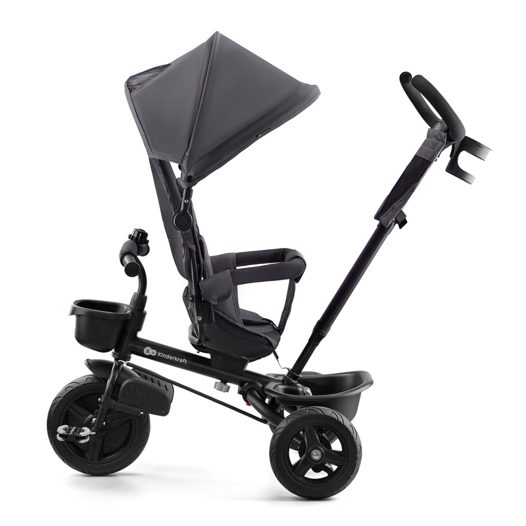Triciclo Kinderkraft AVEO malachite grey - CD 2/10